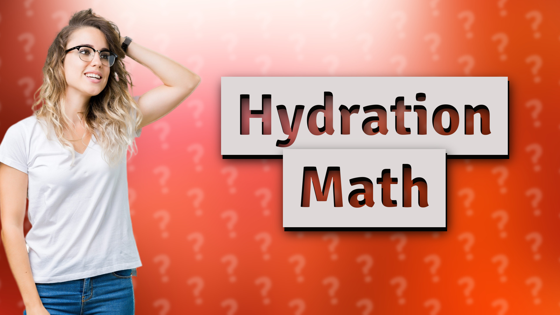 Hydration Math