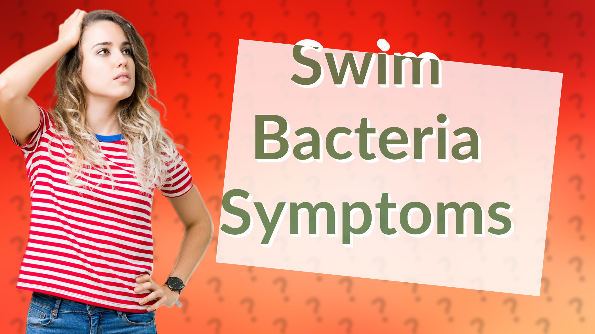 Swim Bacteria Symptoms