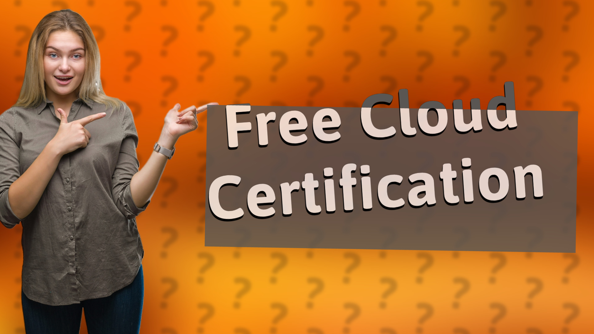 Free Cloud Certification