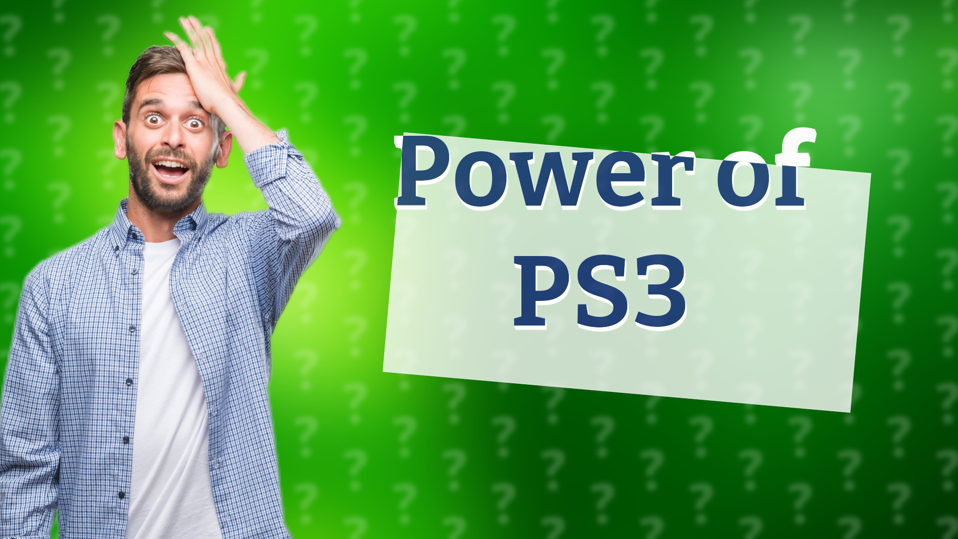 Power of PS3