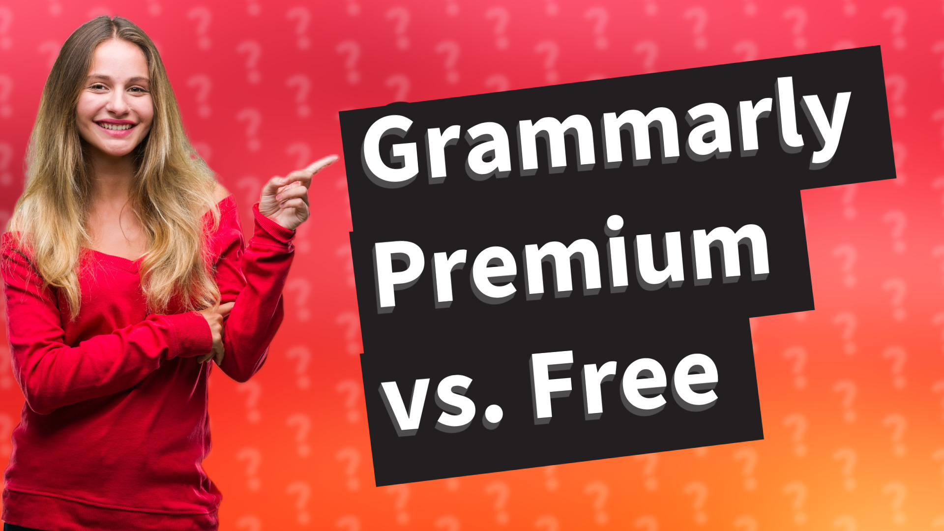 Grammarly Premium vs. Free