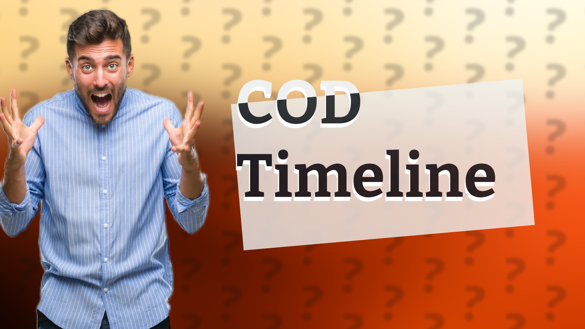COD Timeline