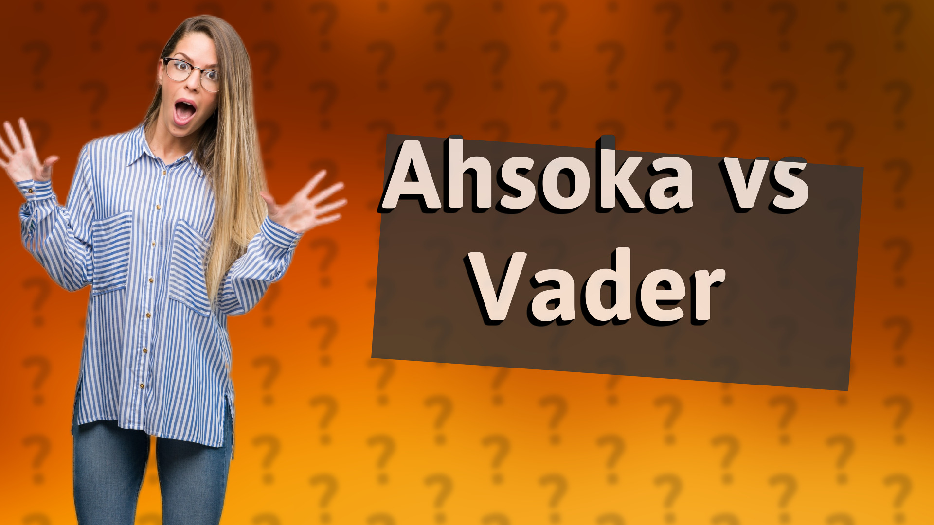 Ahsoka vs Vader