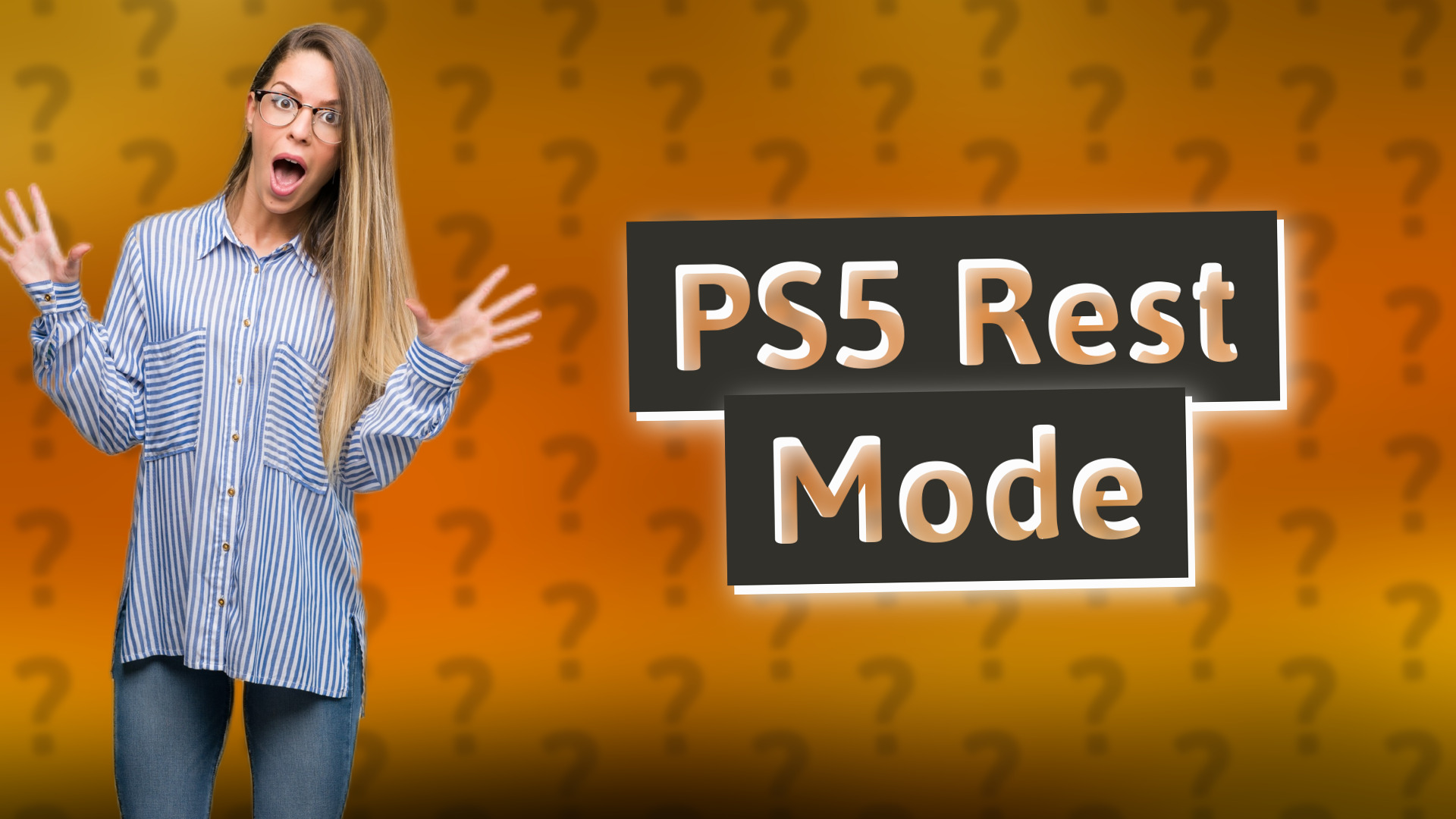 PS5 Rest Mode