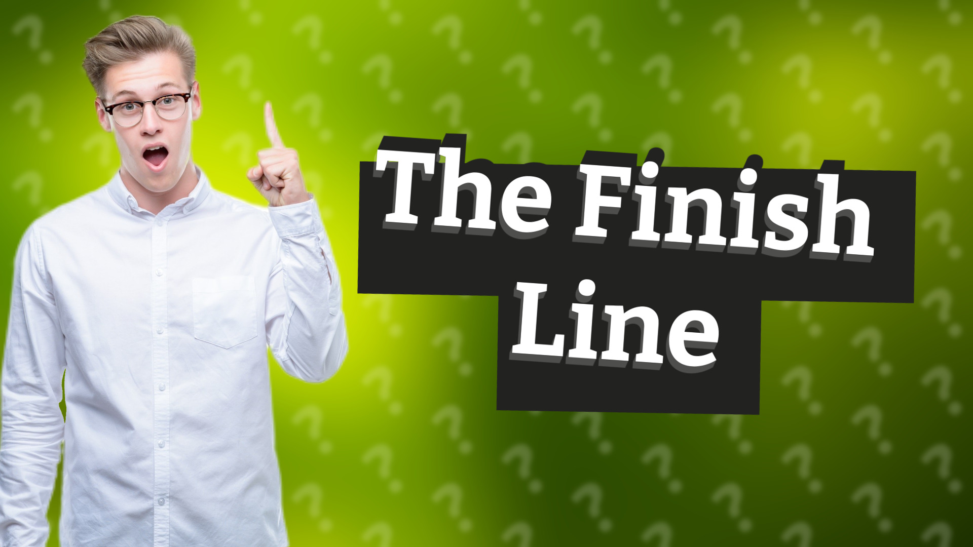The Finish Line