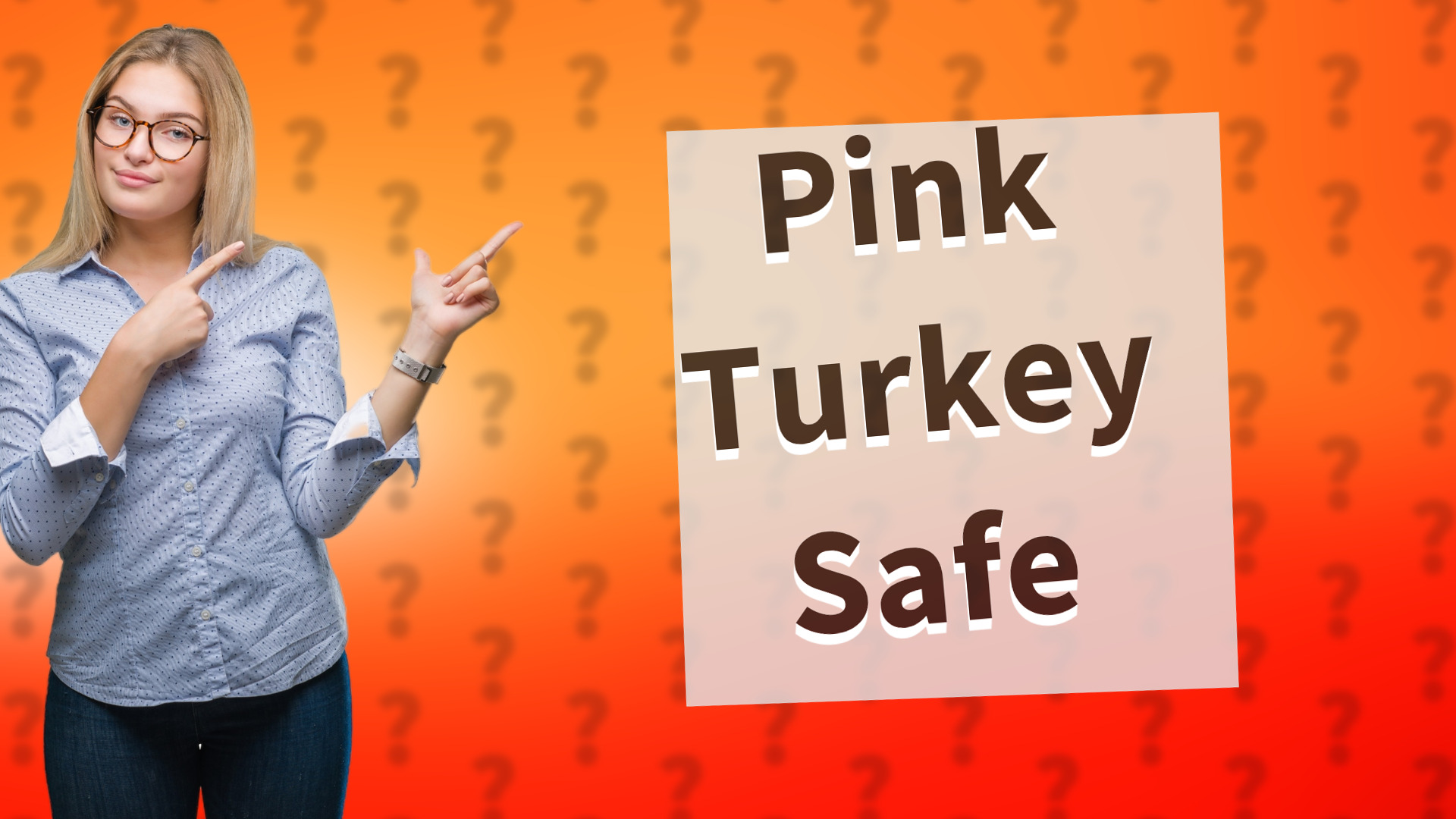 Pink Turkey Safe