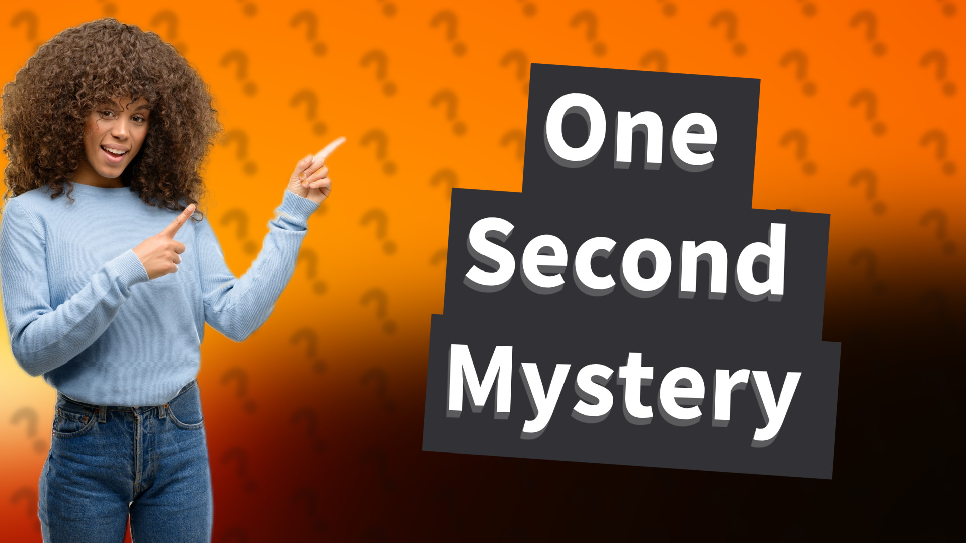 One Second Mystery