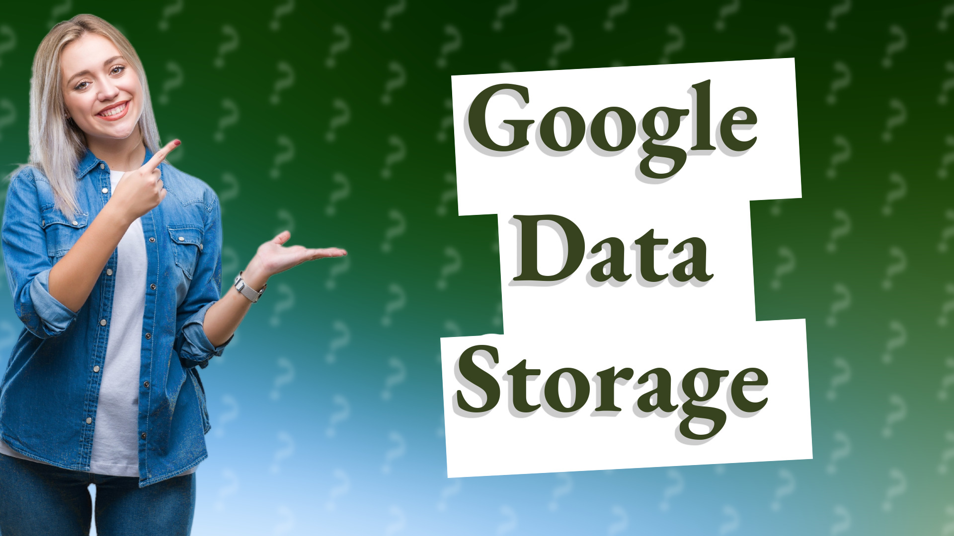 Google Data Storage