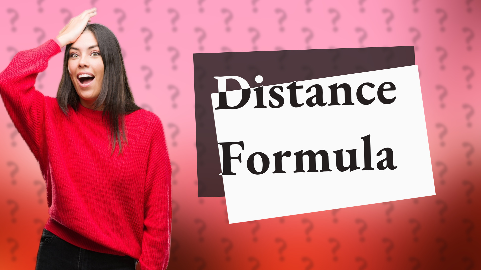 Distance Formula