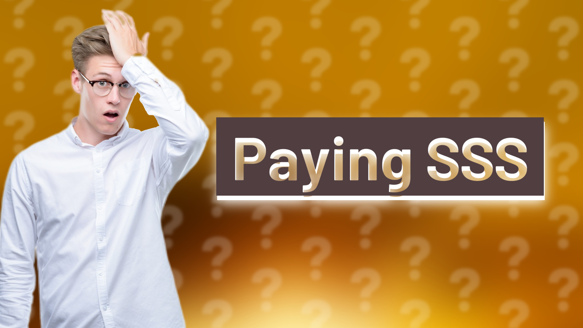 Paying SSS