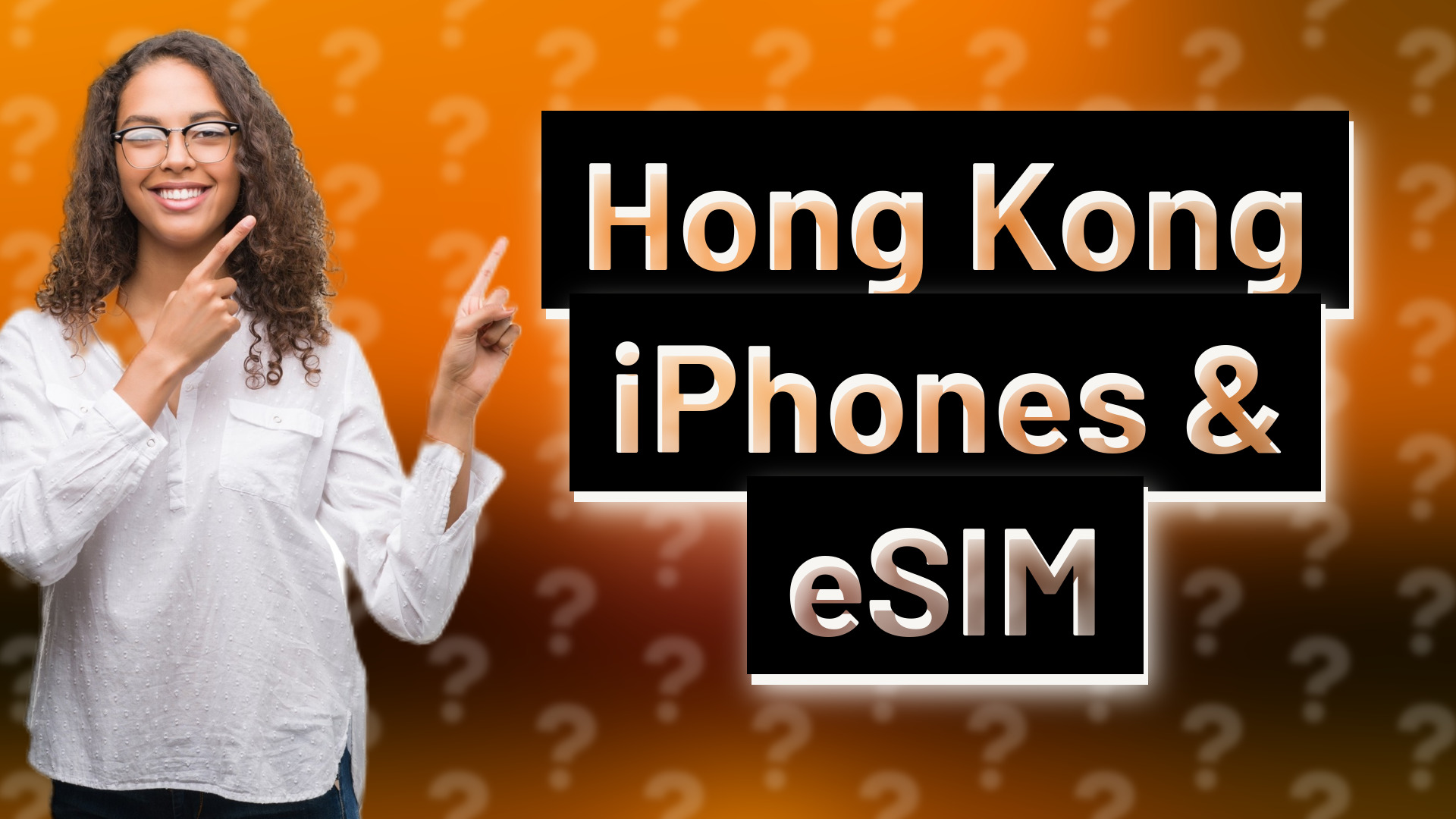 Hong Kong iPhones & eSIM