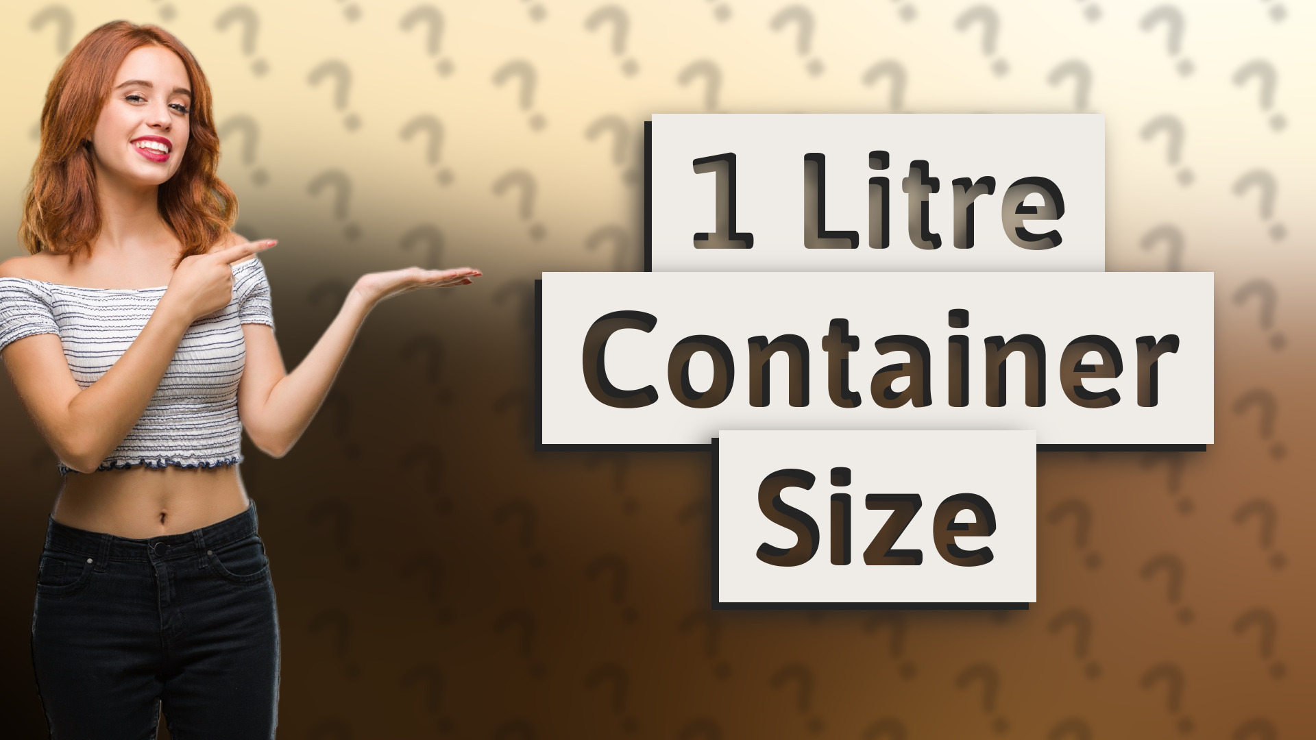 1 Litre Container Size