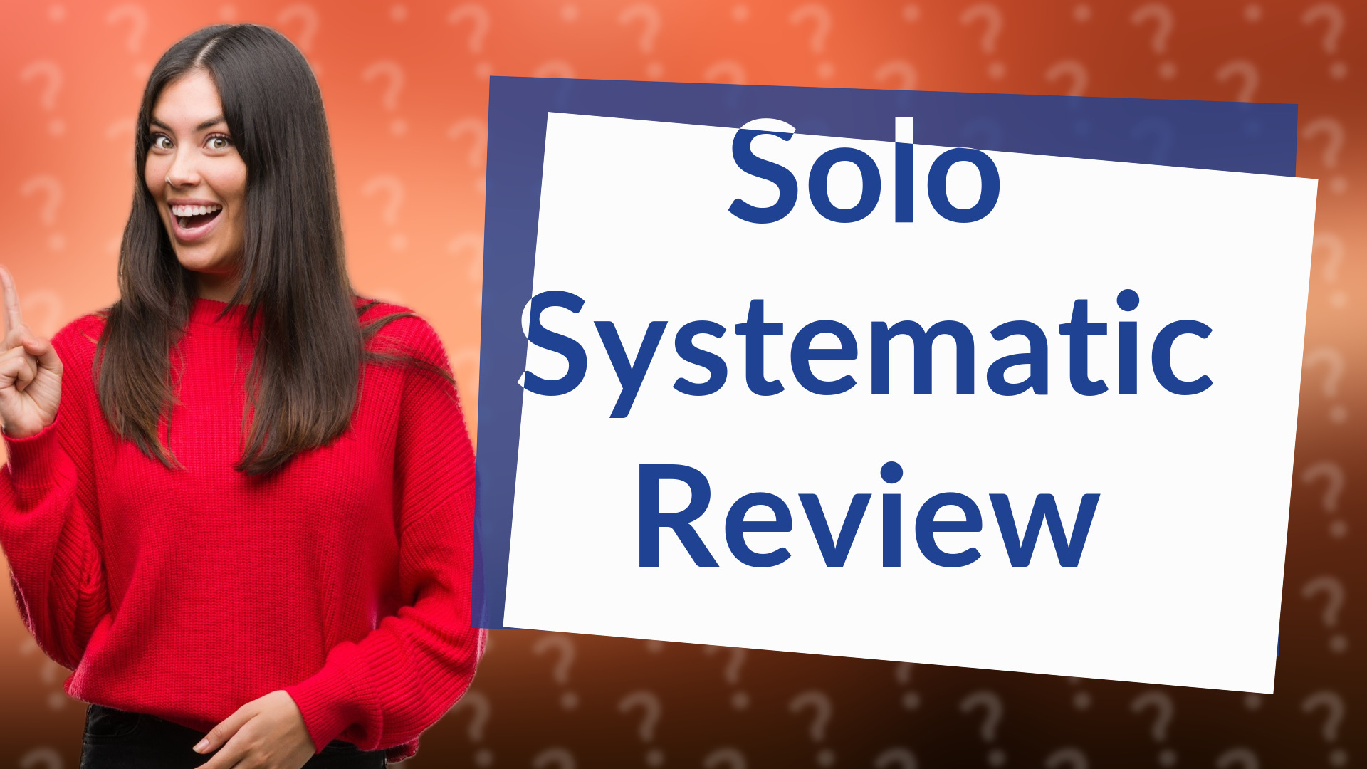 Solo Systematic Review