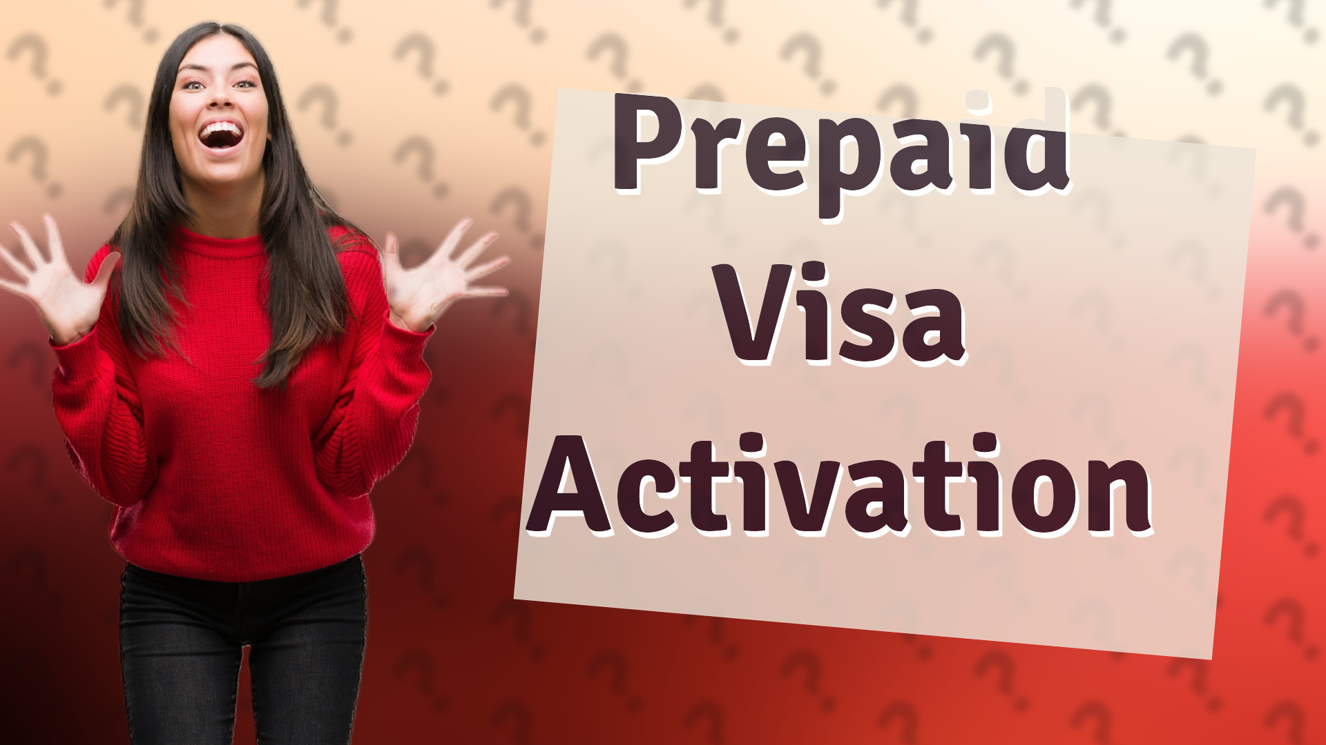 Prepaid Visa Activation