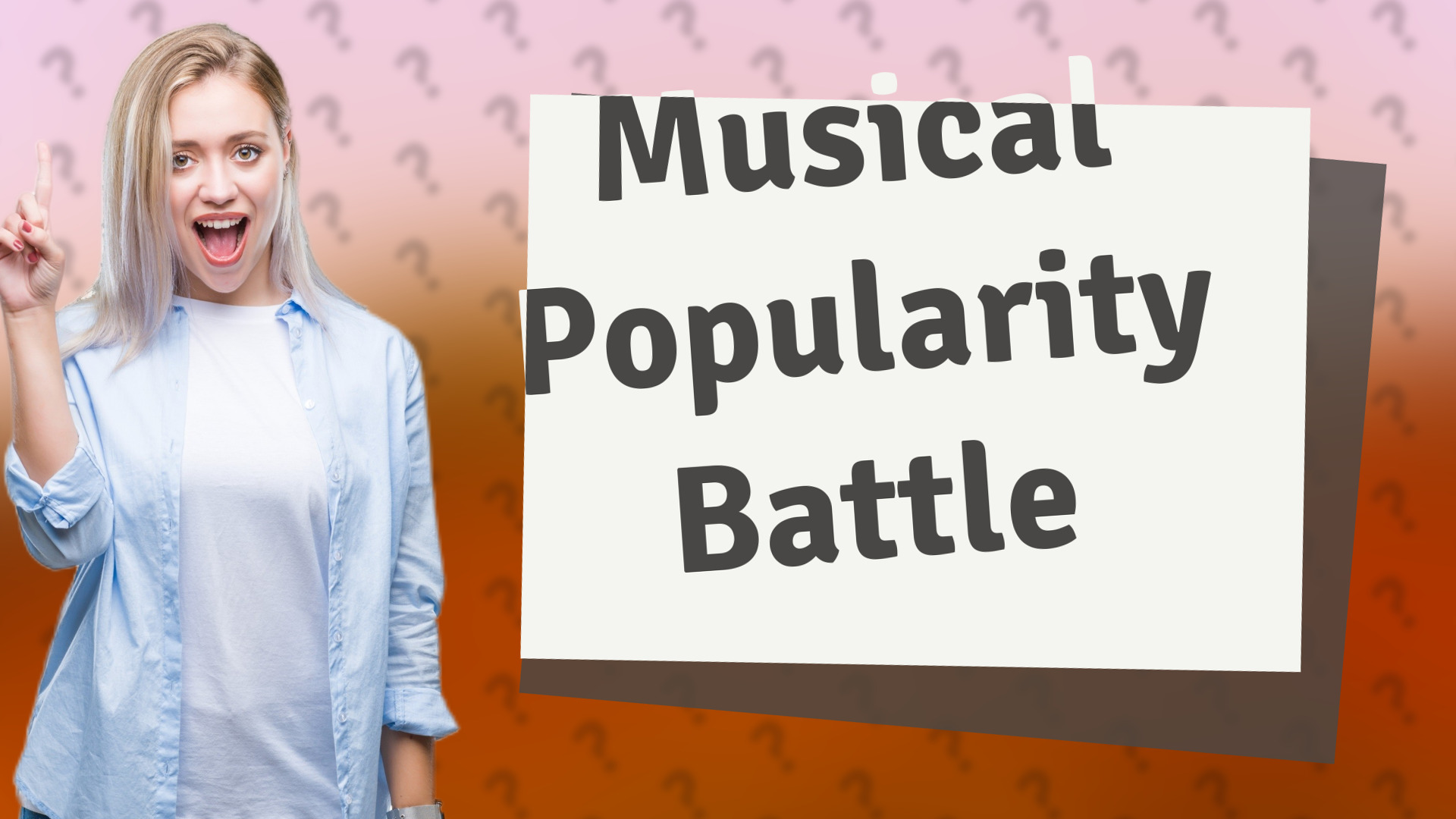 Musical Popularity Battle