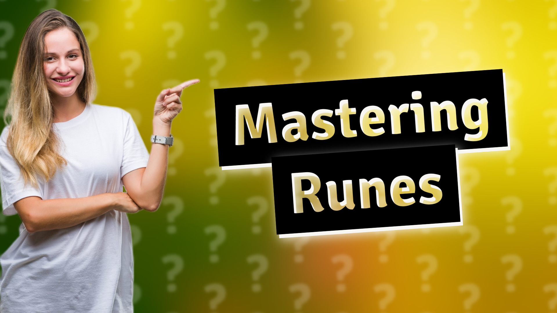 Mastering Runes