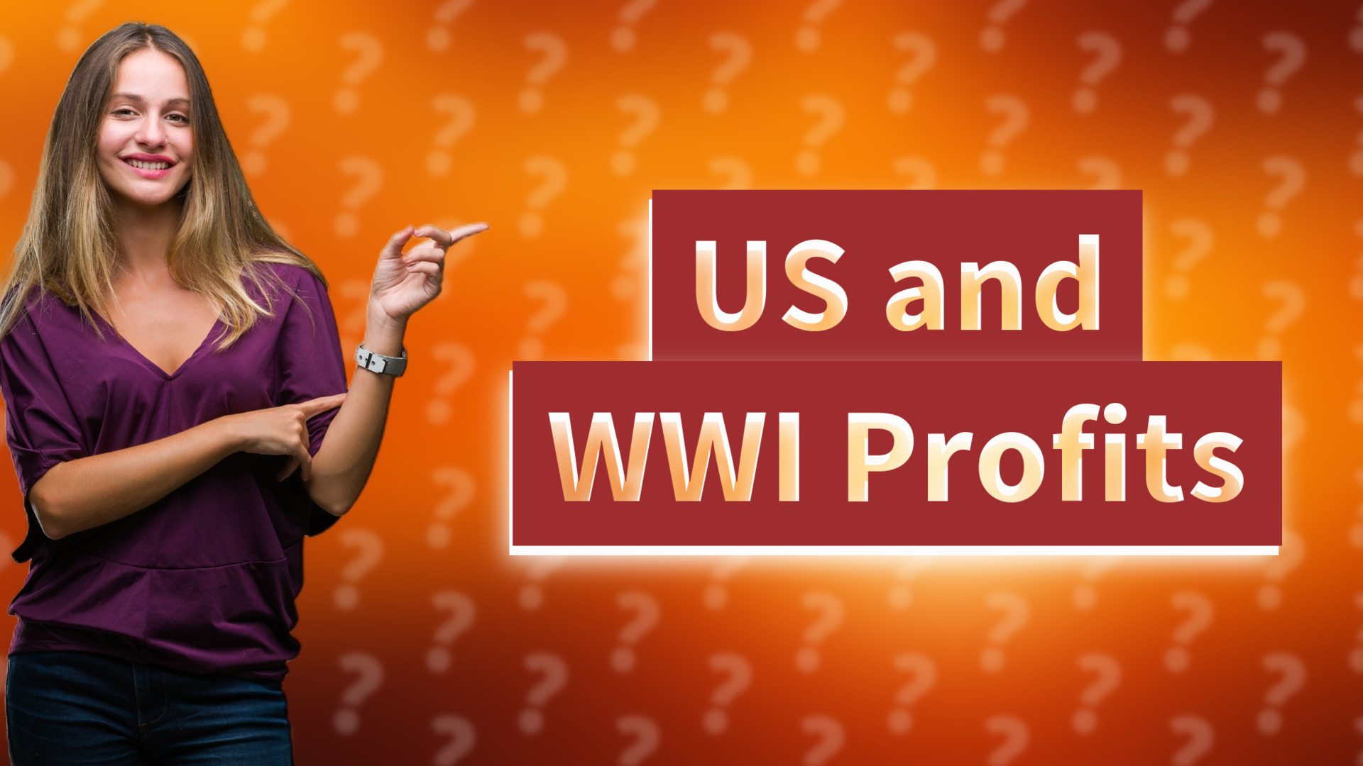 US and WWI Profits