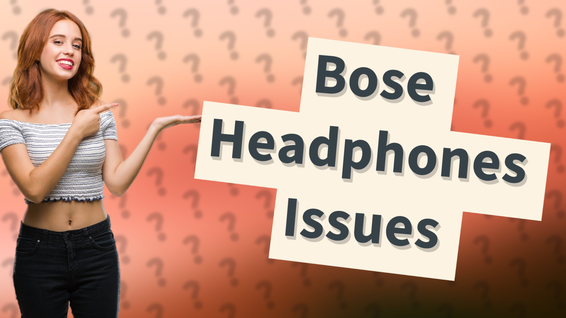 Bose Headphones Issues