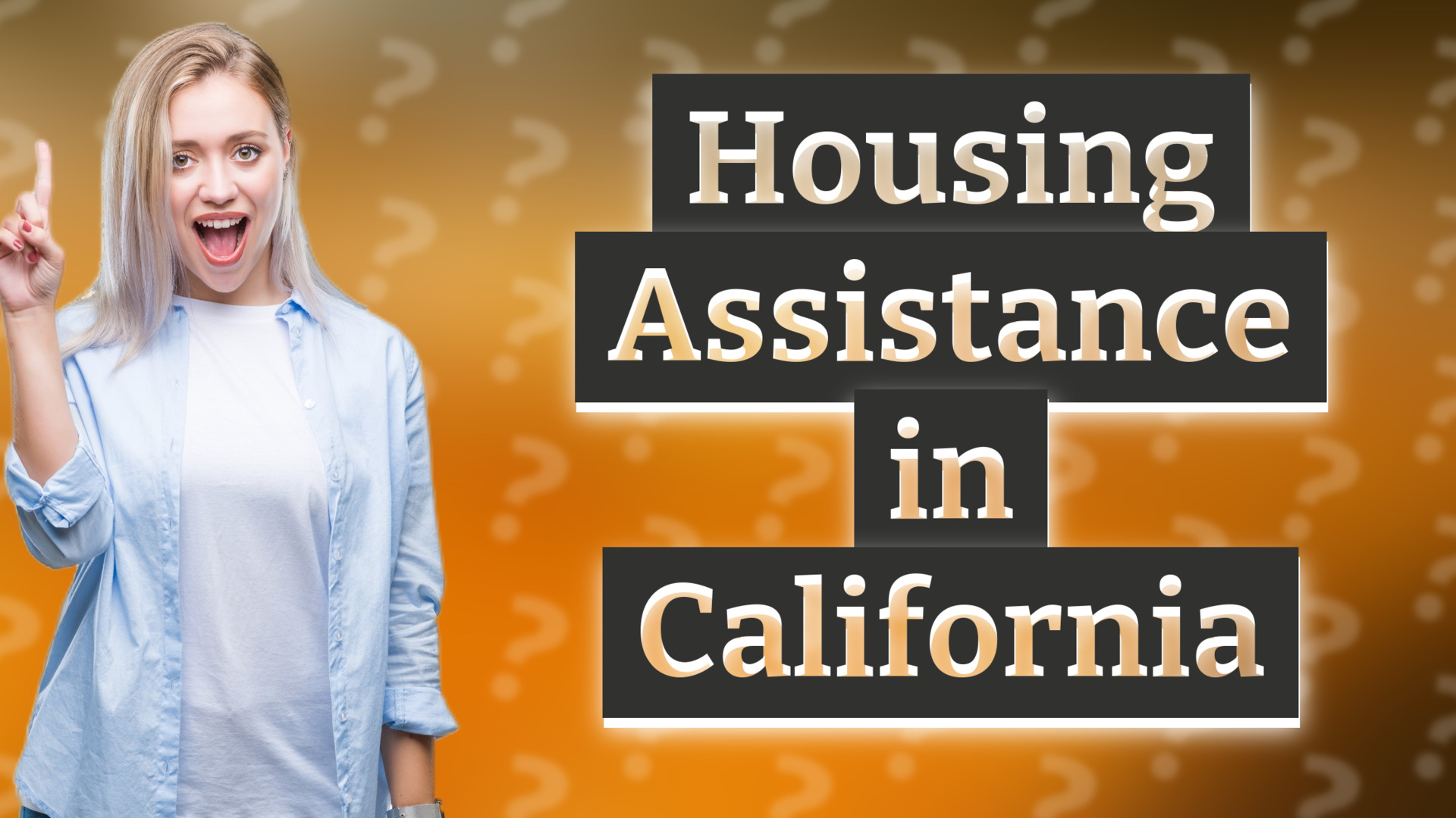 Housing Assistance in California