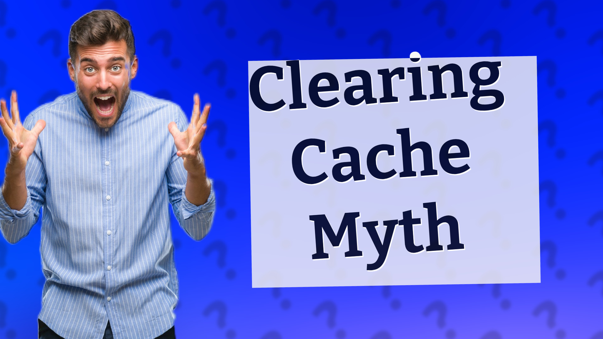 Clearing Cache Myth