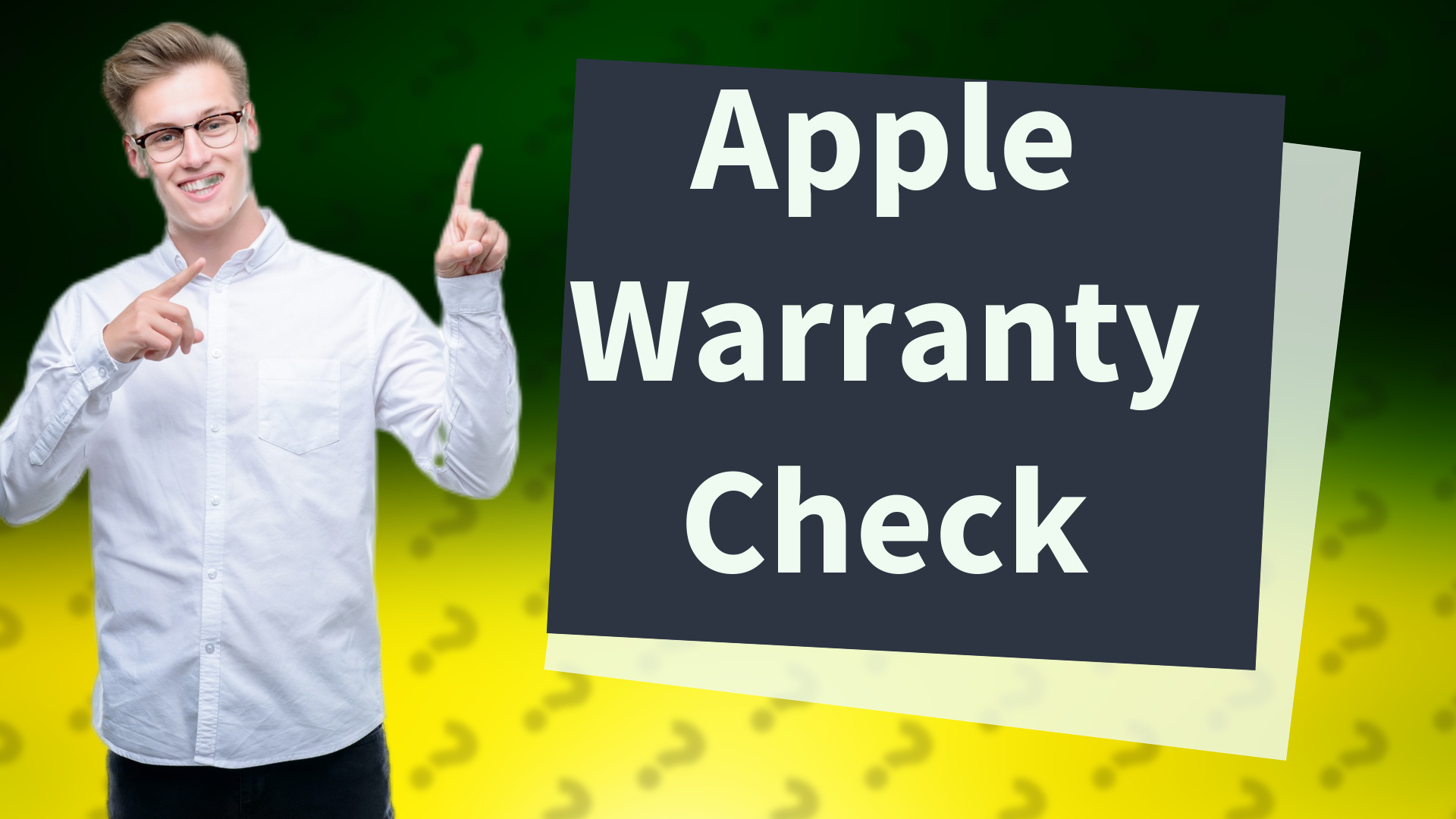 Apple Warranty Check