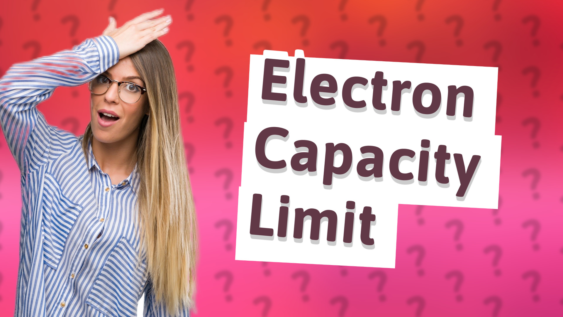 Electron Capacity Limit