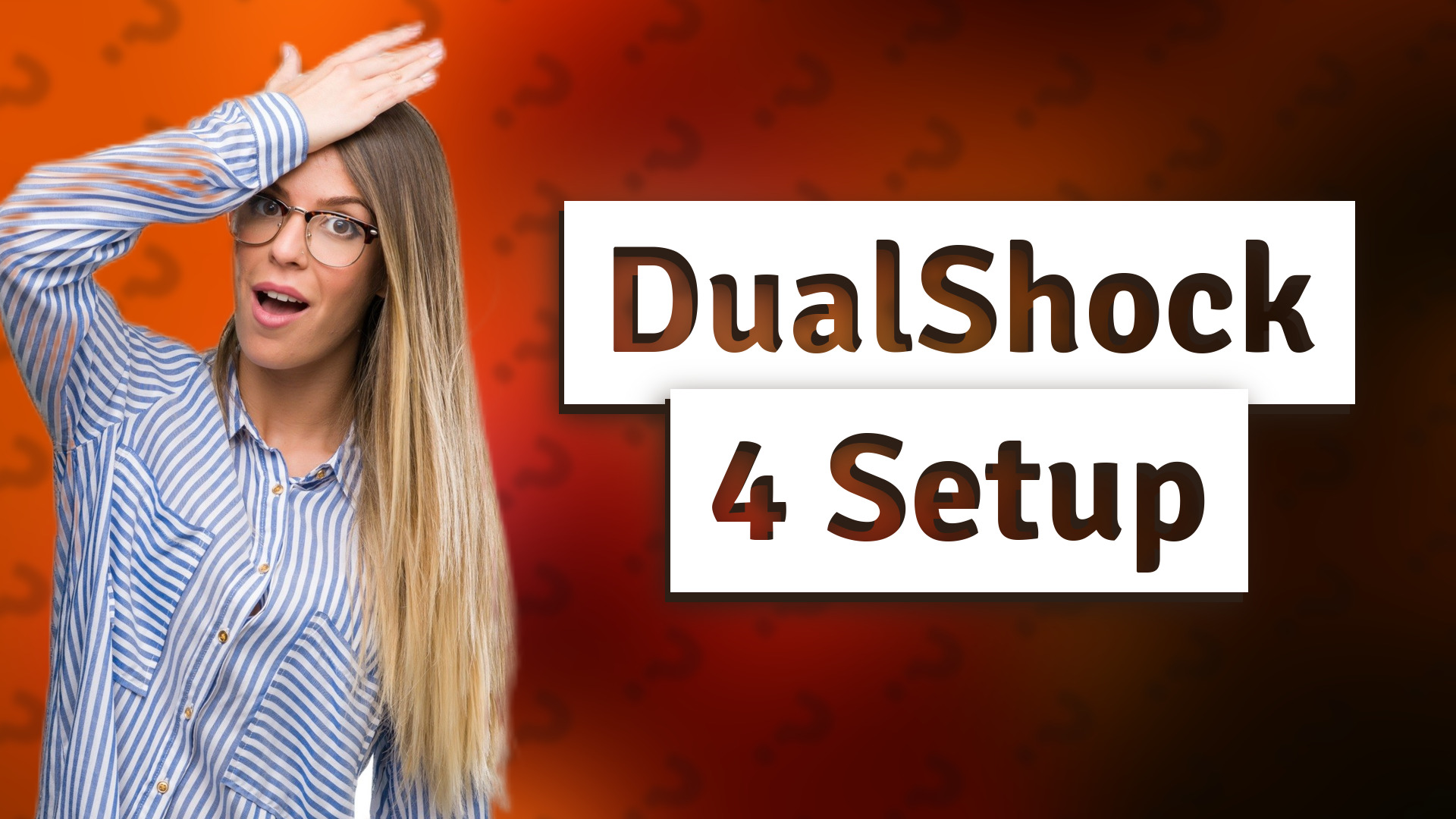 DualShock 4 Setup