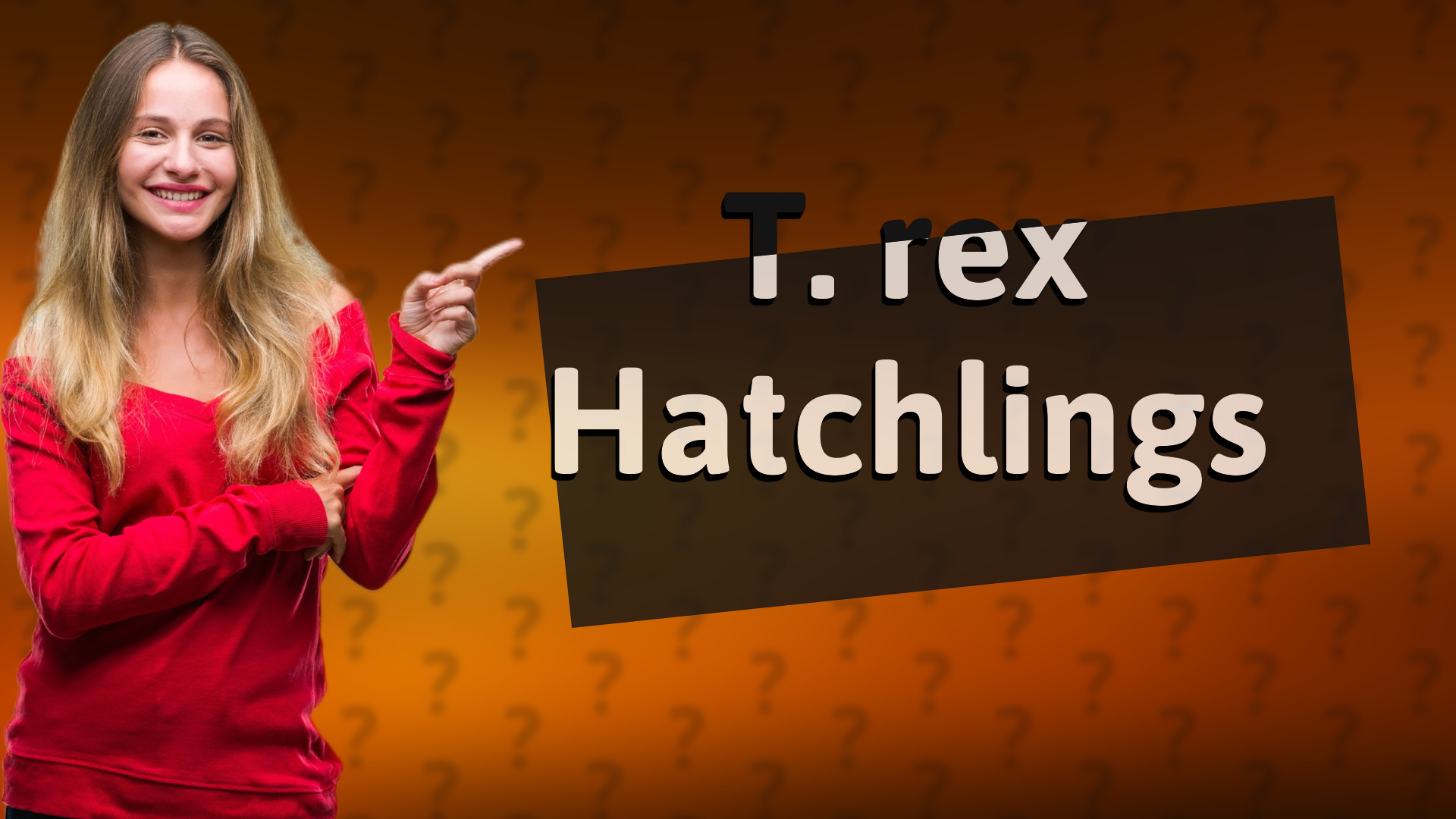 T. rex Hatchlings