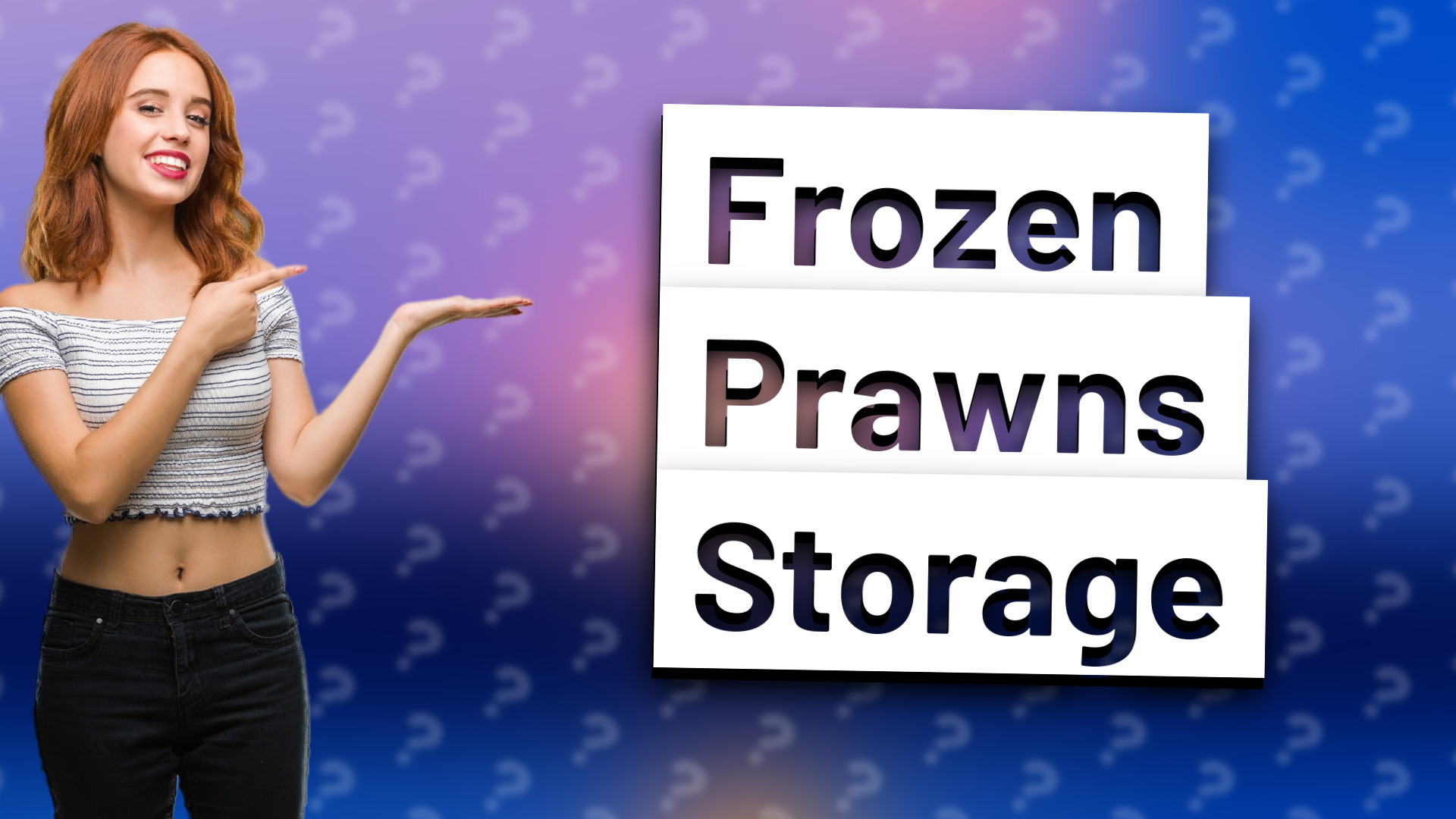 Frozen Prawns Storage