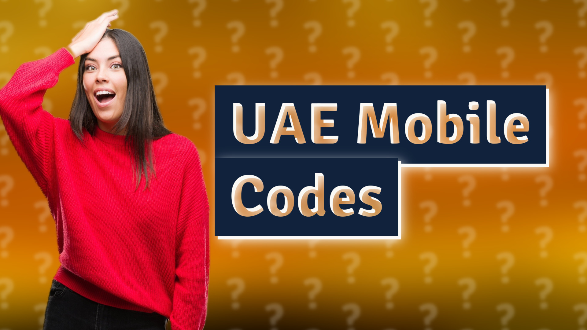 UAE Mobile Codes
