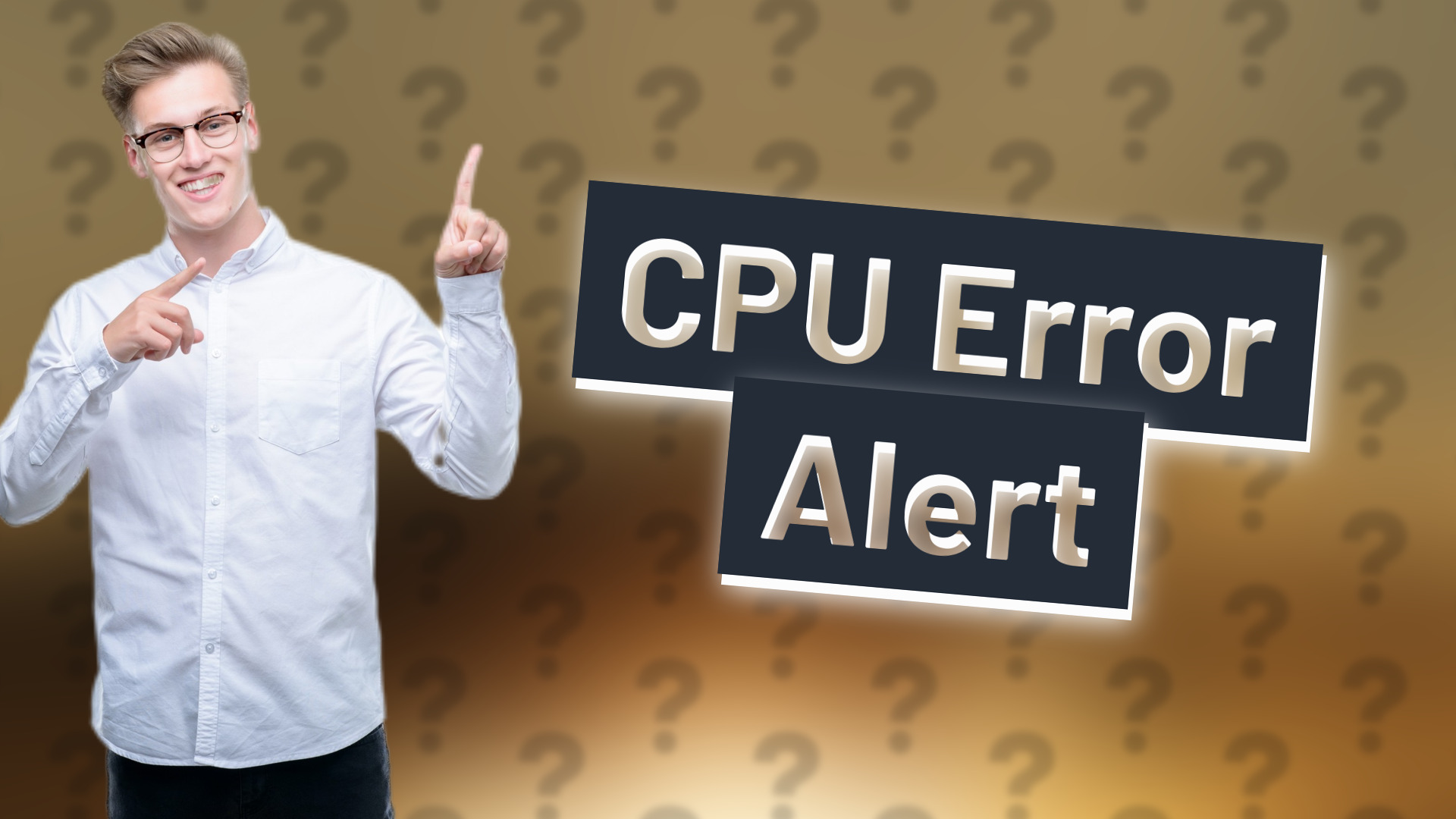 CPU Error Alert