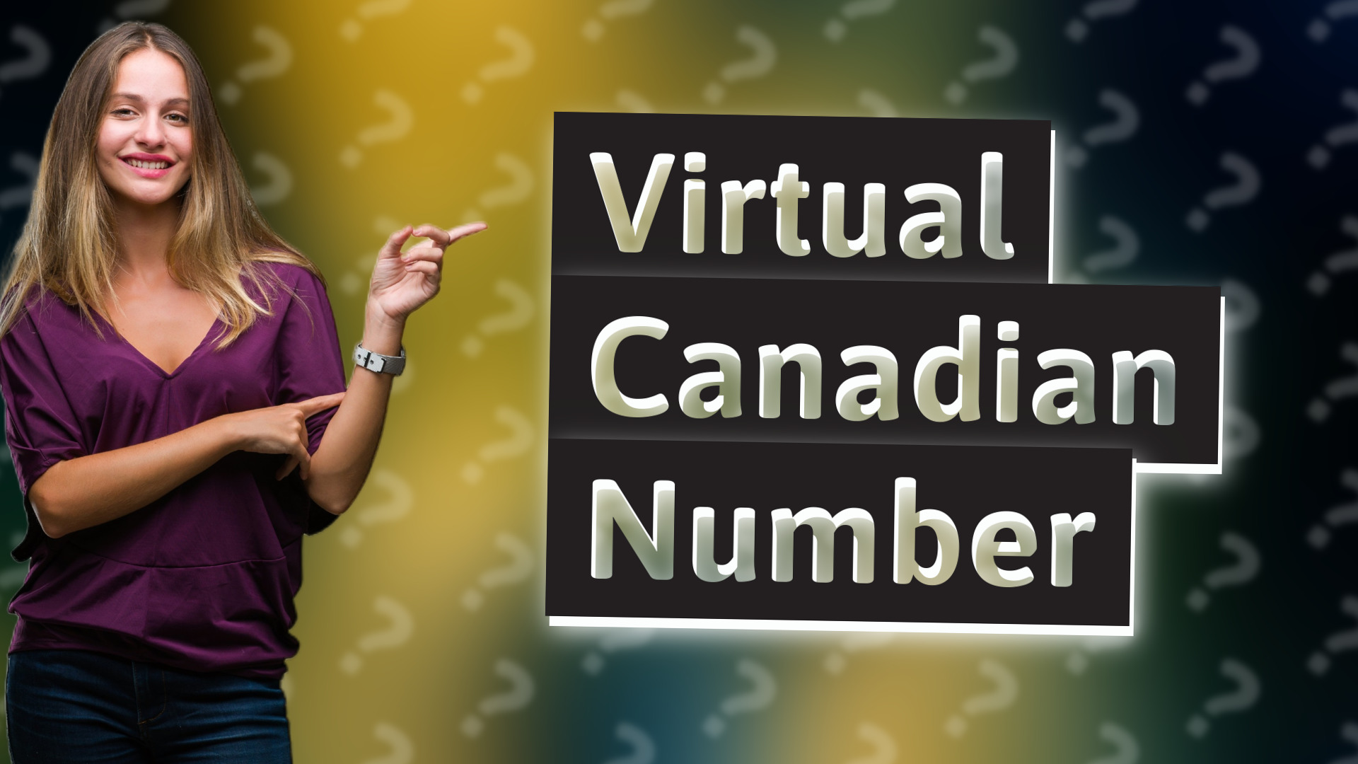 Virtual Canadian Number