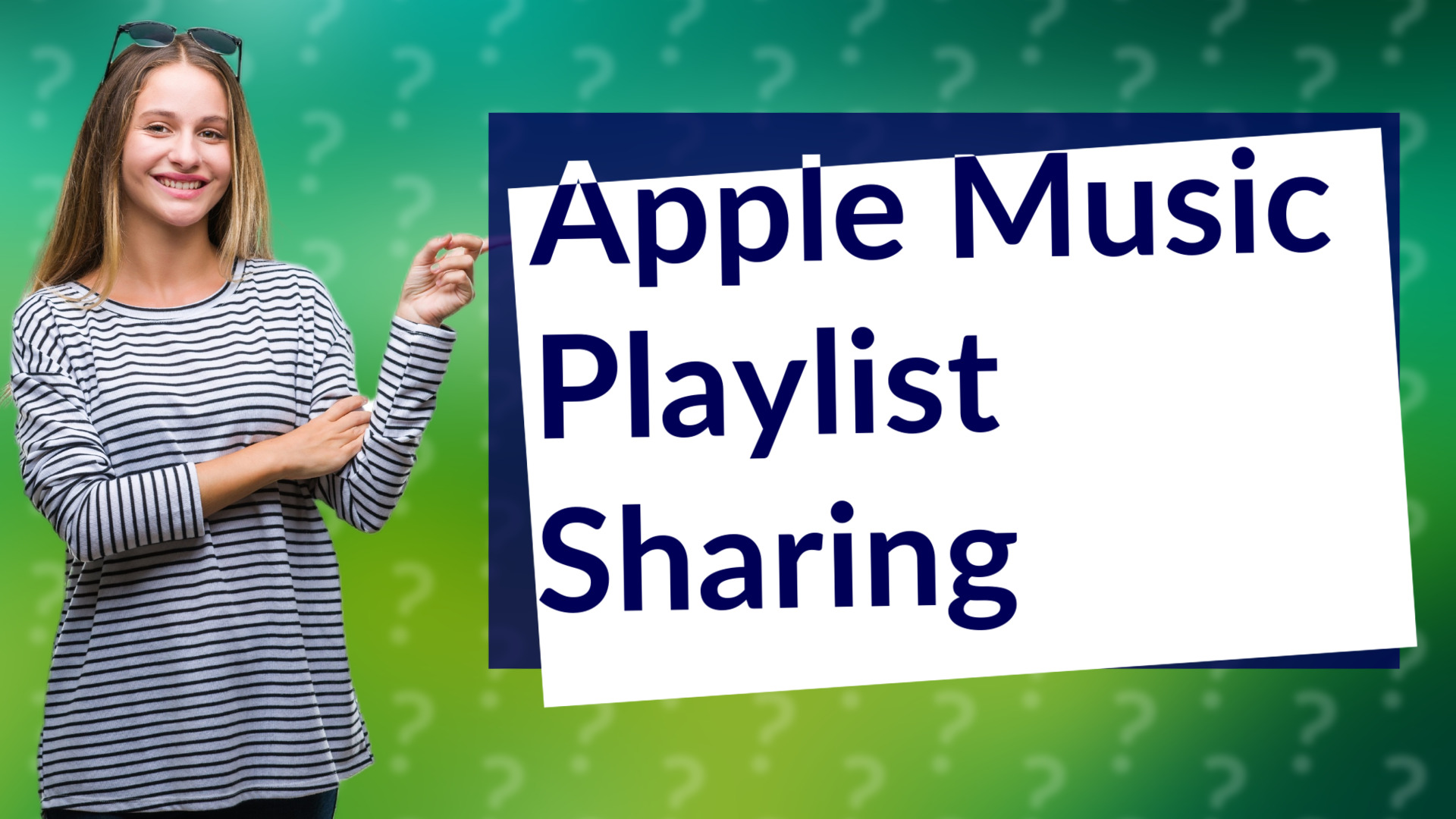 Apple Music Playlist Sharing