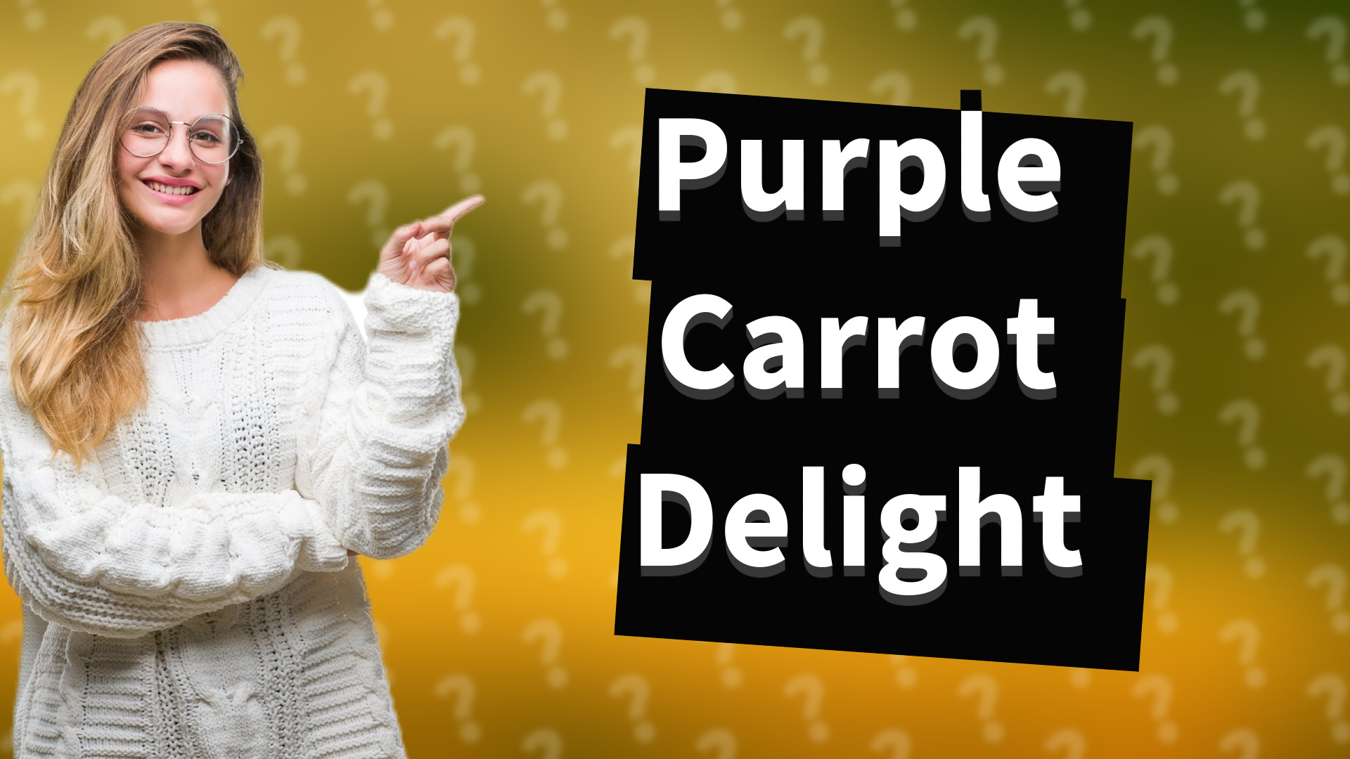 Purple Carrot Delight