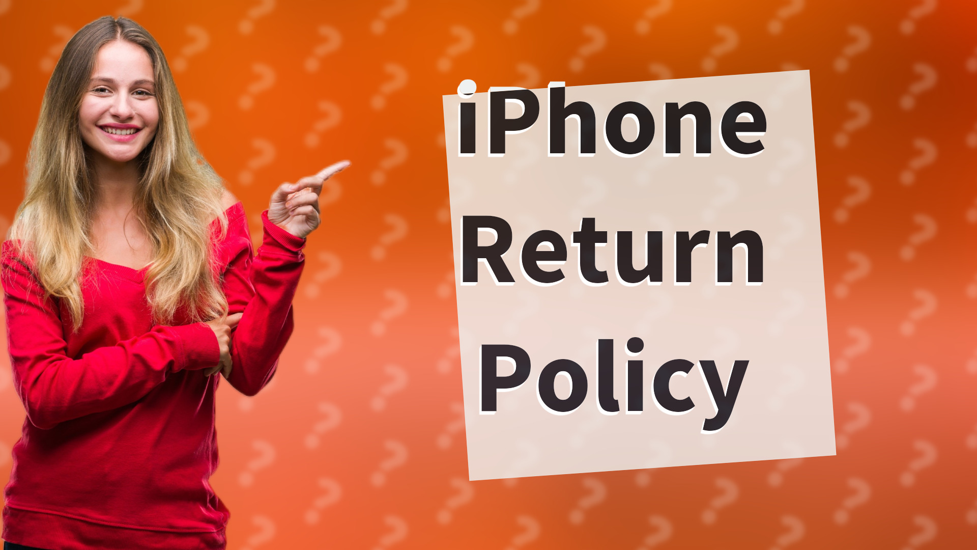 iPhone Return Policy