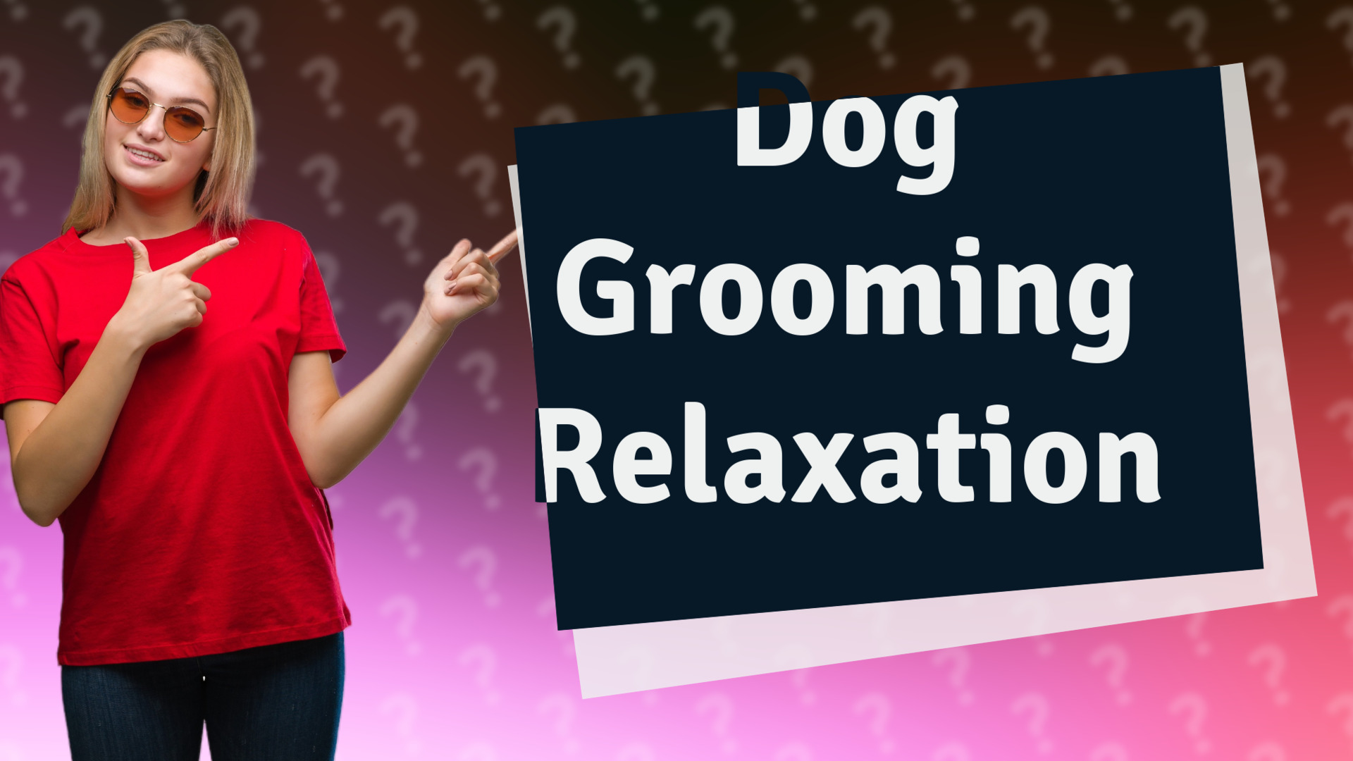 Dog Grooming Relaxation