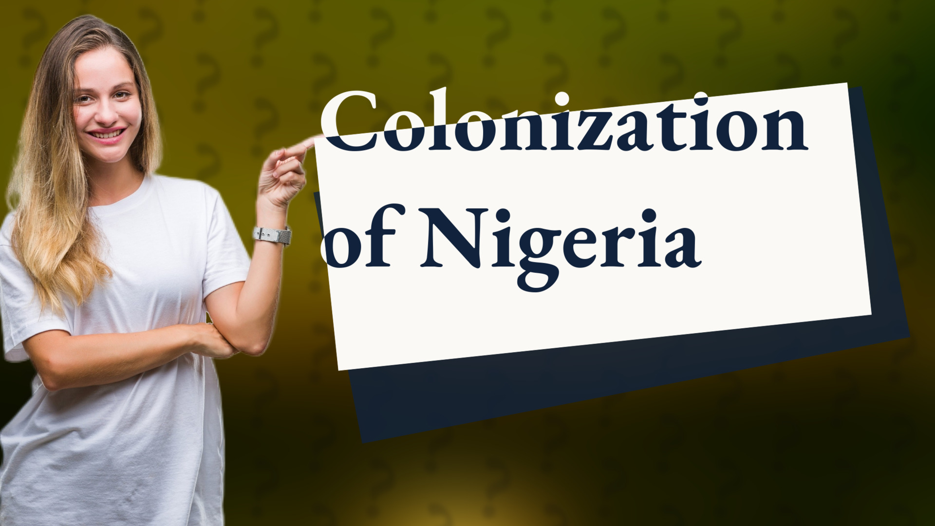 Colonization of Nigeria