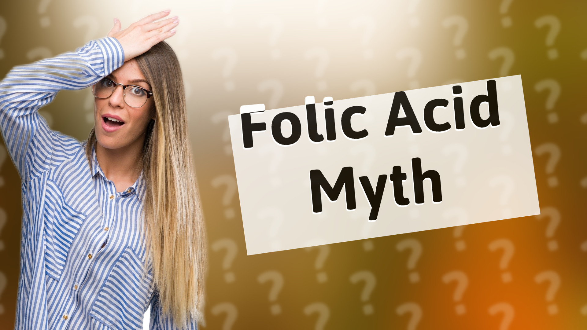 Folic Acid Myth