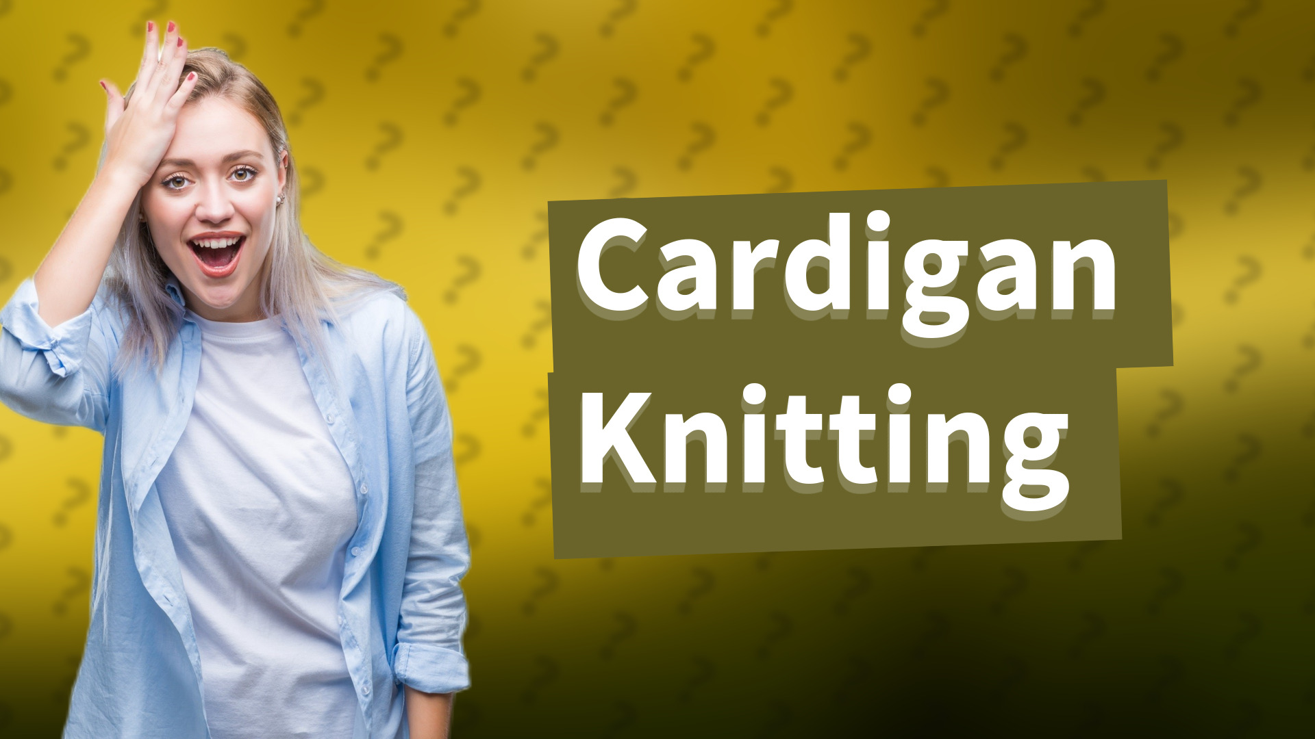 Cardigan Knitting