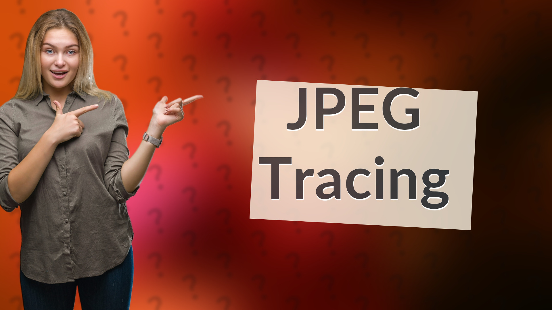 JPEG Tracing