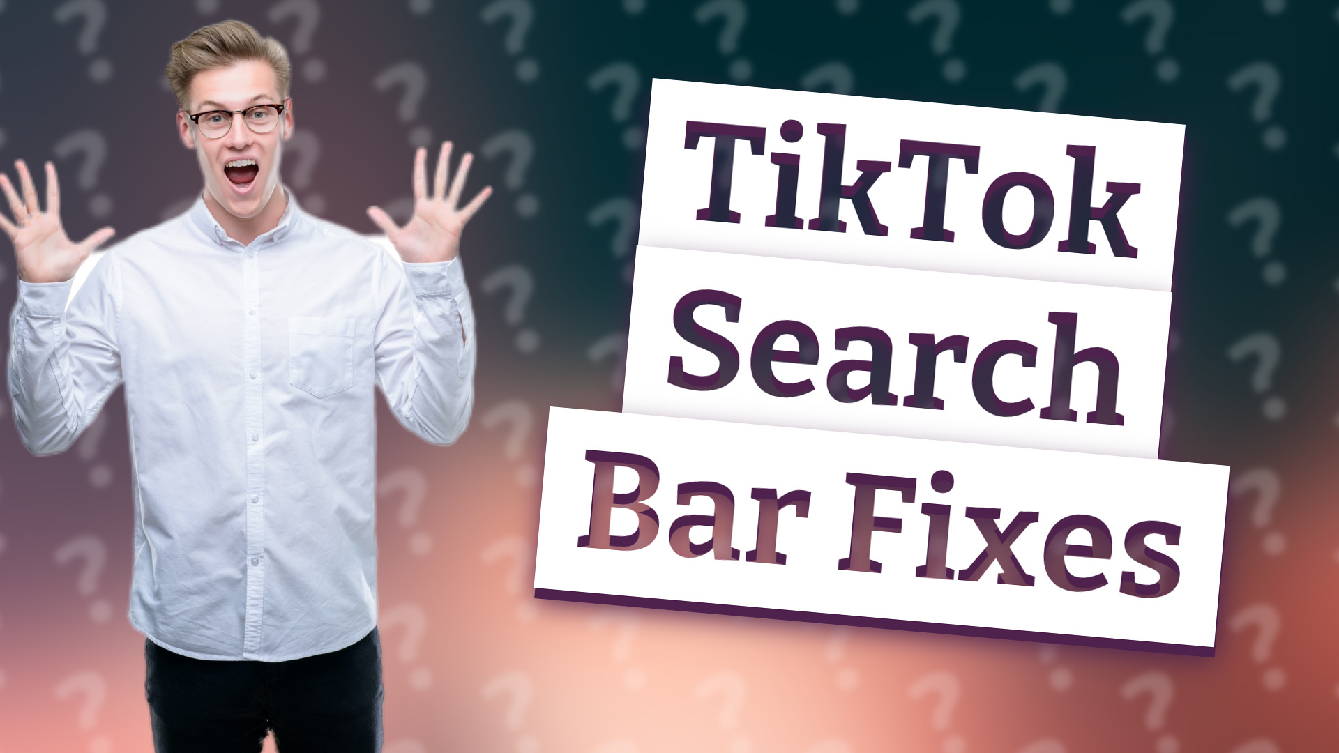 TikTok Search Bar Fixes