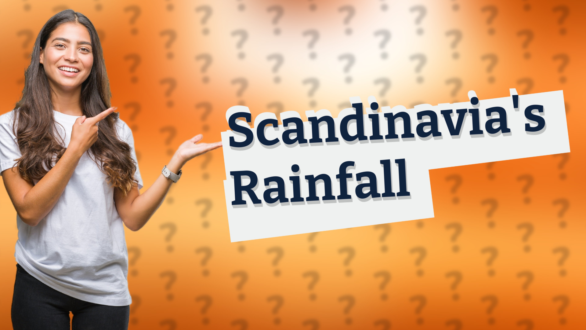 Scandinavia's Rainfall