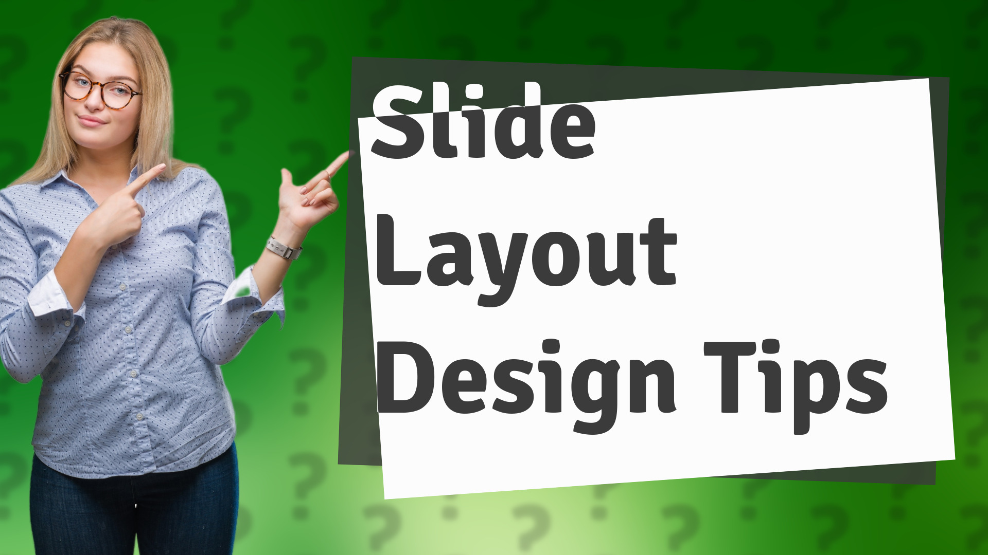 Slide Layout Design Tips