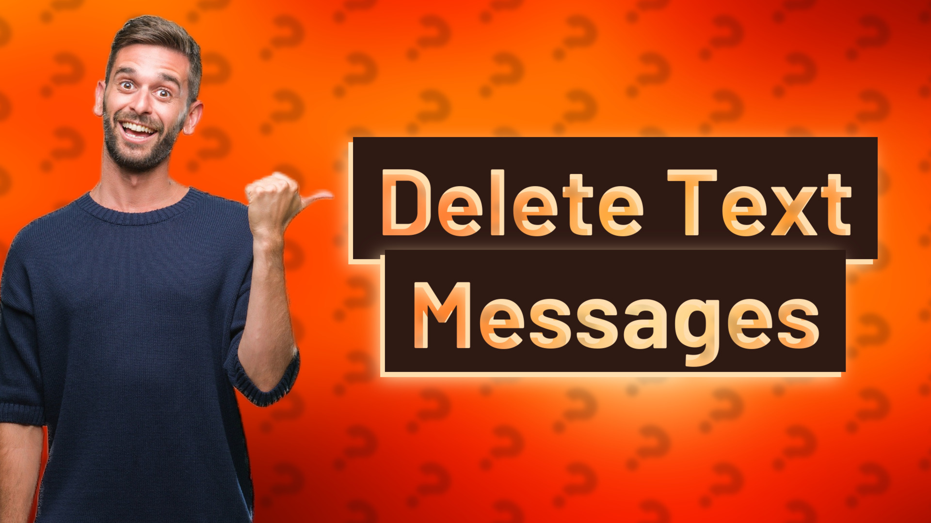 Delete Text Messages