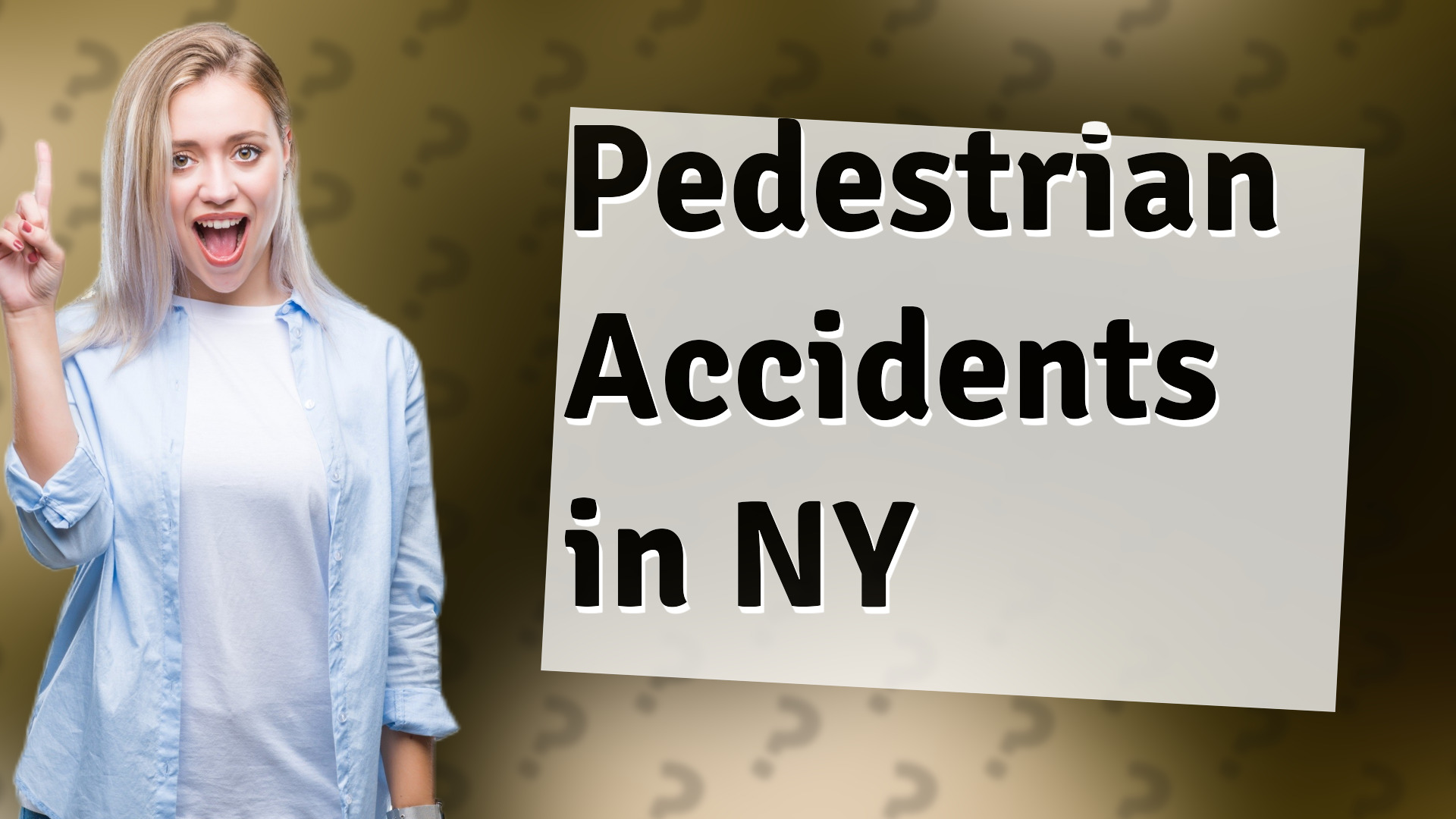 Pedestrian Accidents in NY