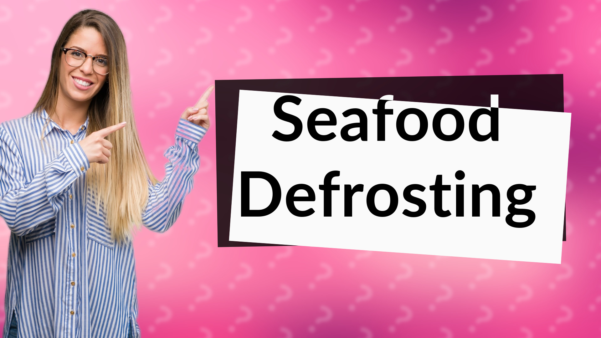 Seafood Defrosting