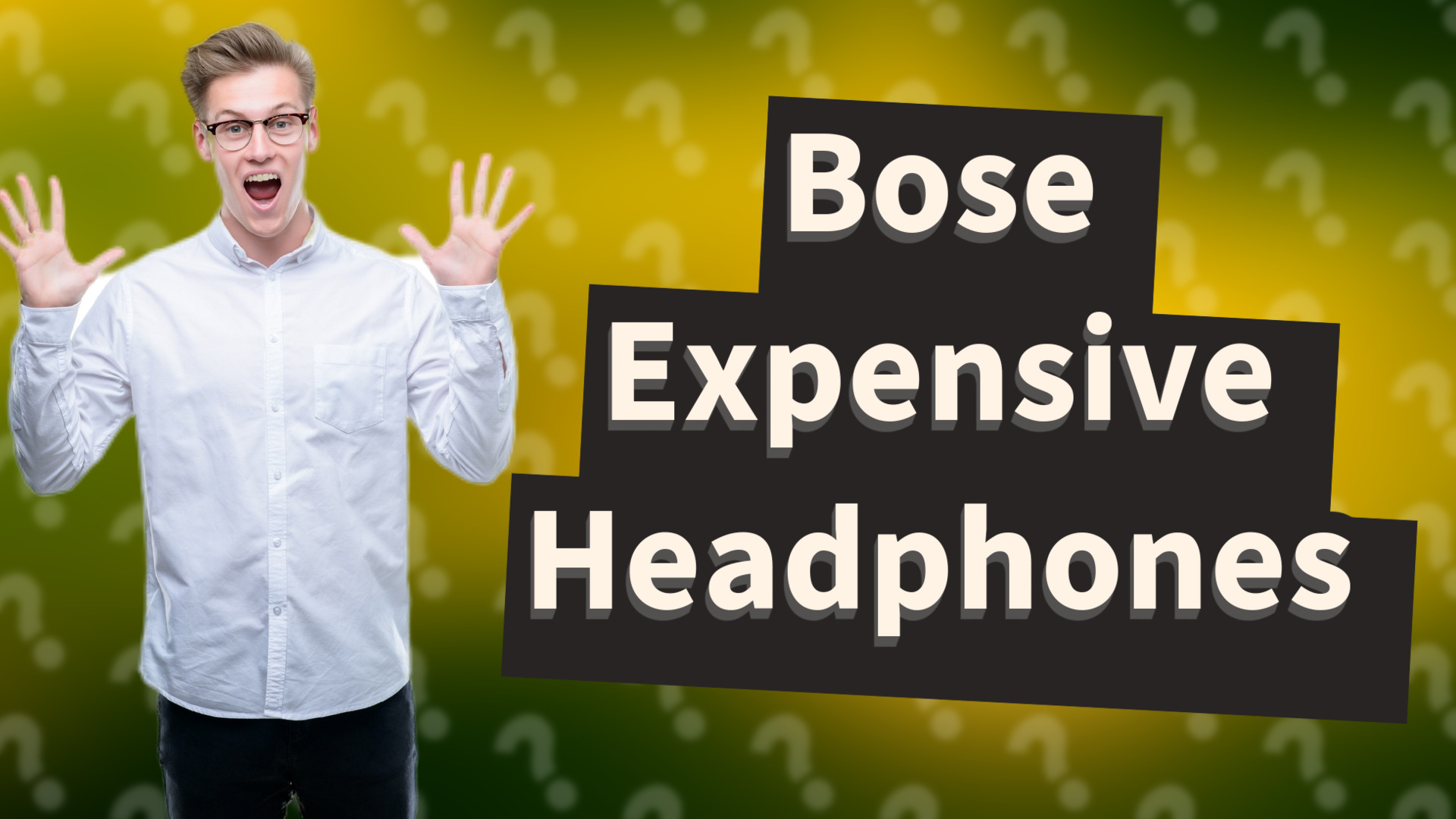 Bose Expensive Headphones