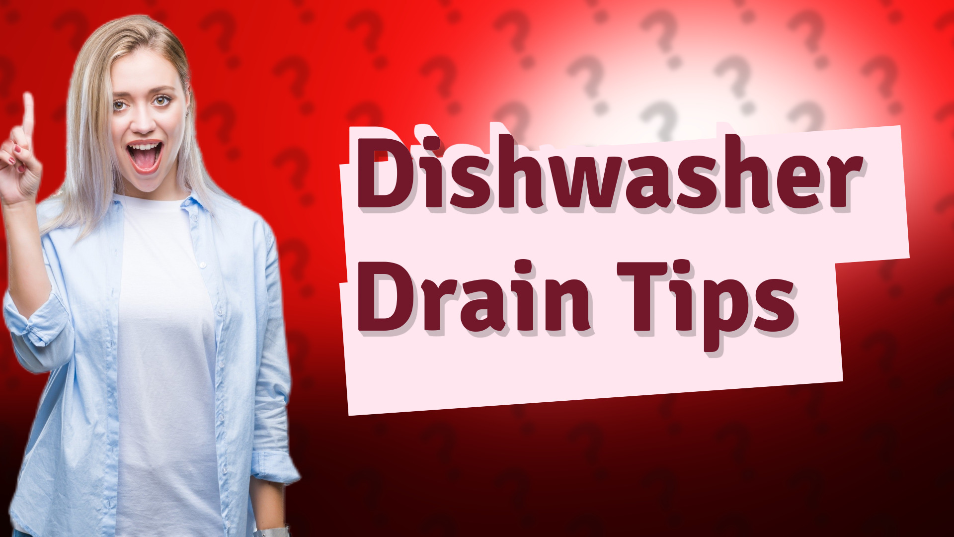 Dishwasher Drain Tips
