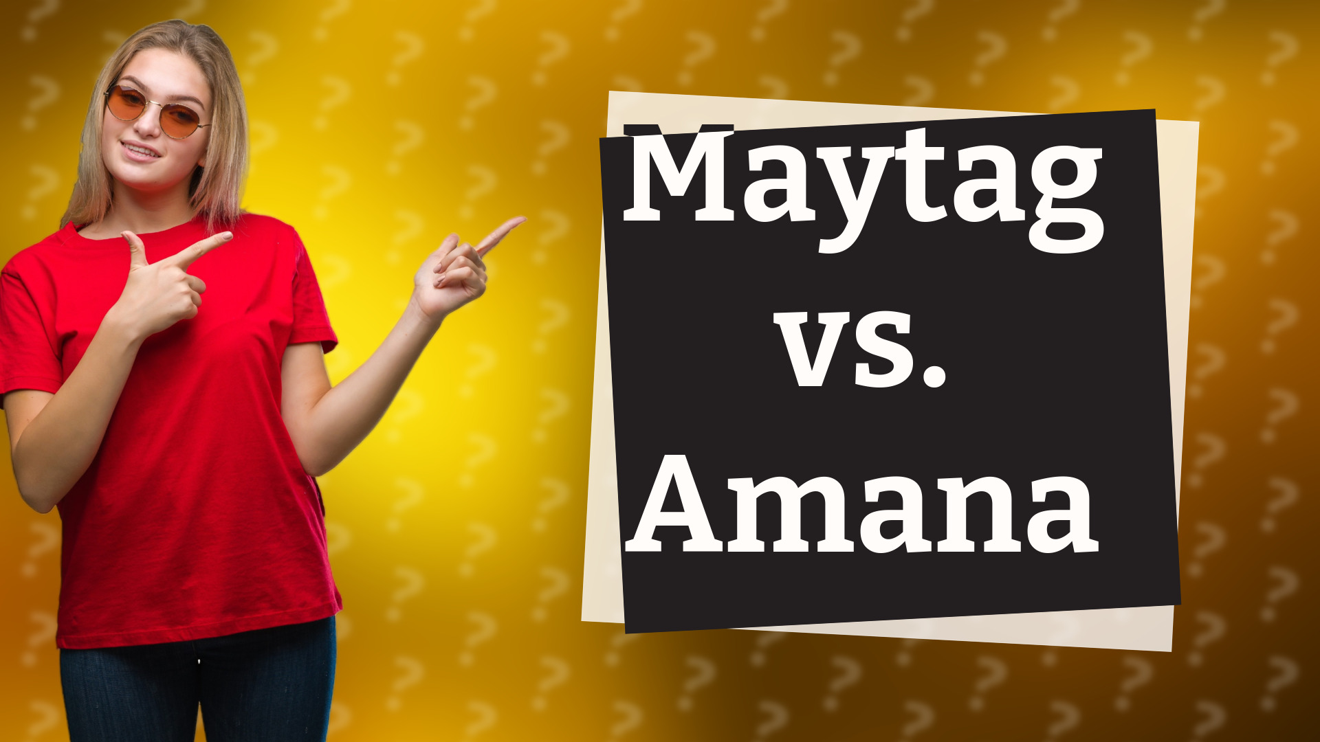 Maytag vs. Amana