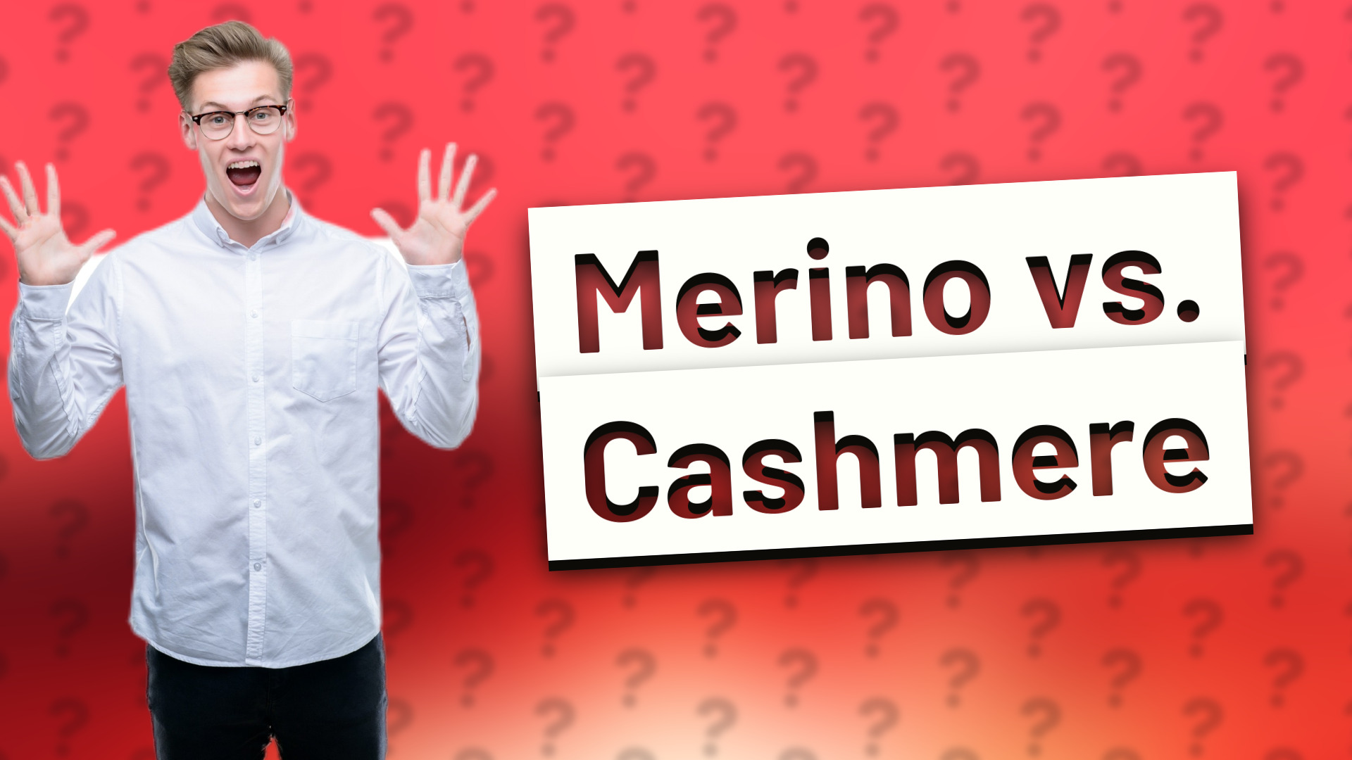 Merino vs. Cashmere